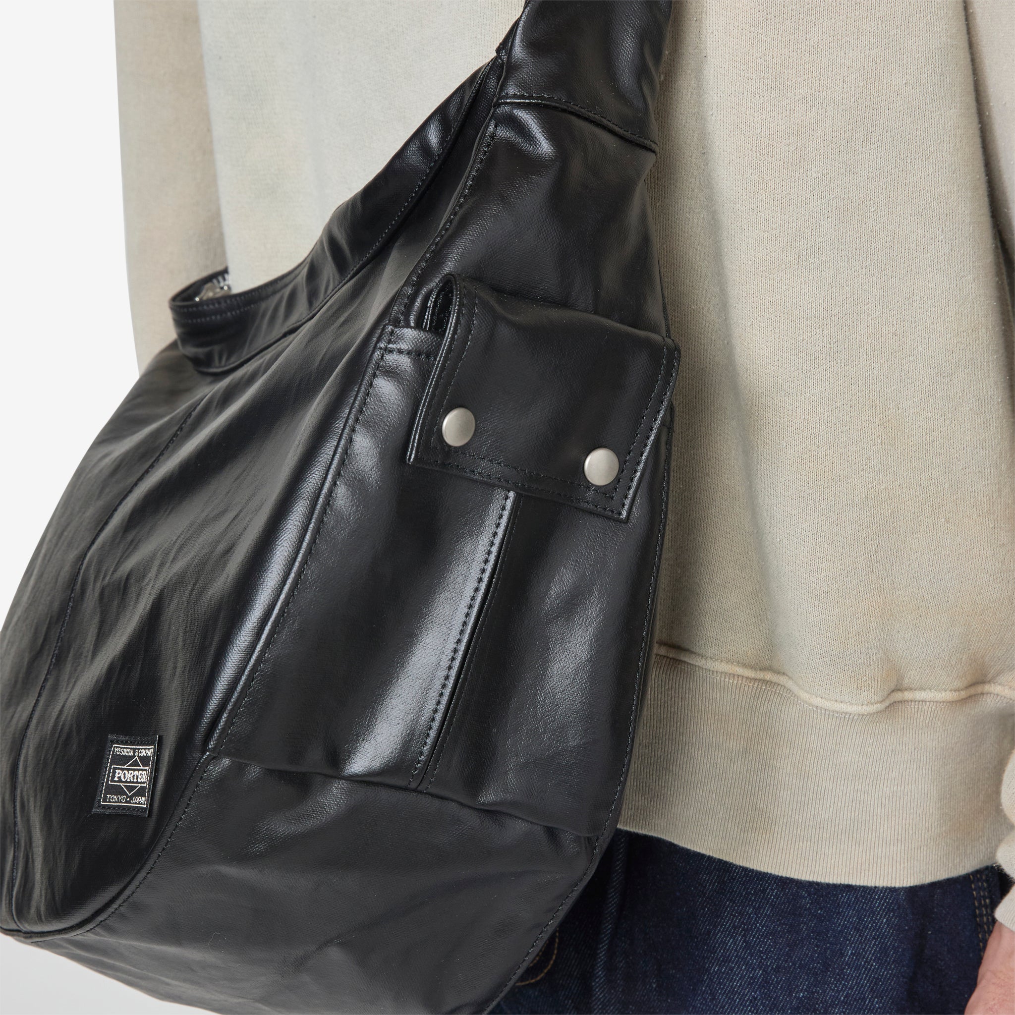 Stylish Black Crossbody Shoulder Bag for Women - Lightweight & Hands-Free - Perfect for Travel, Shopping & Everyday Use