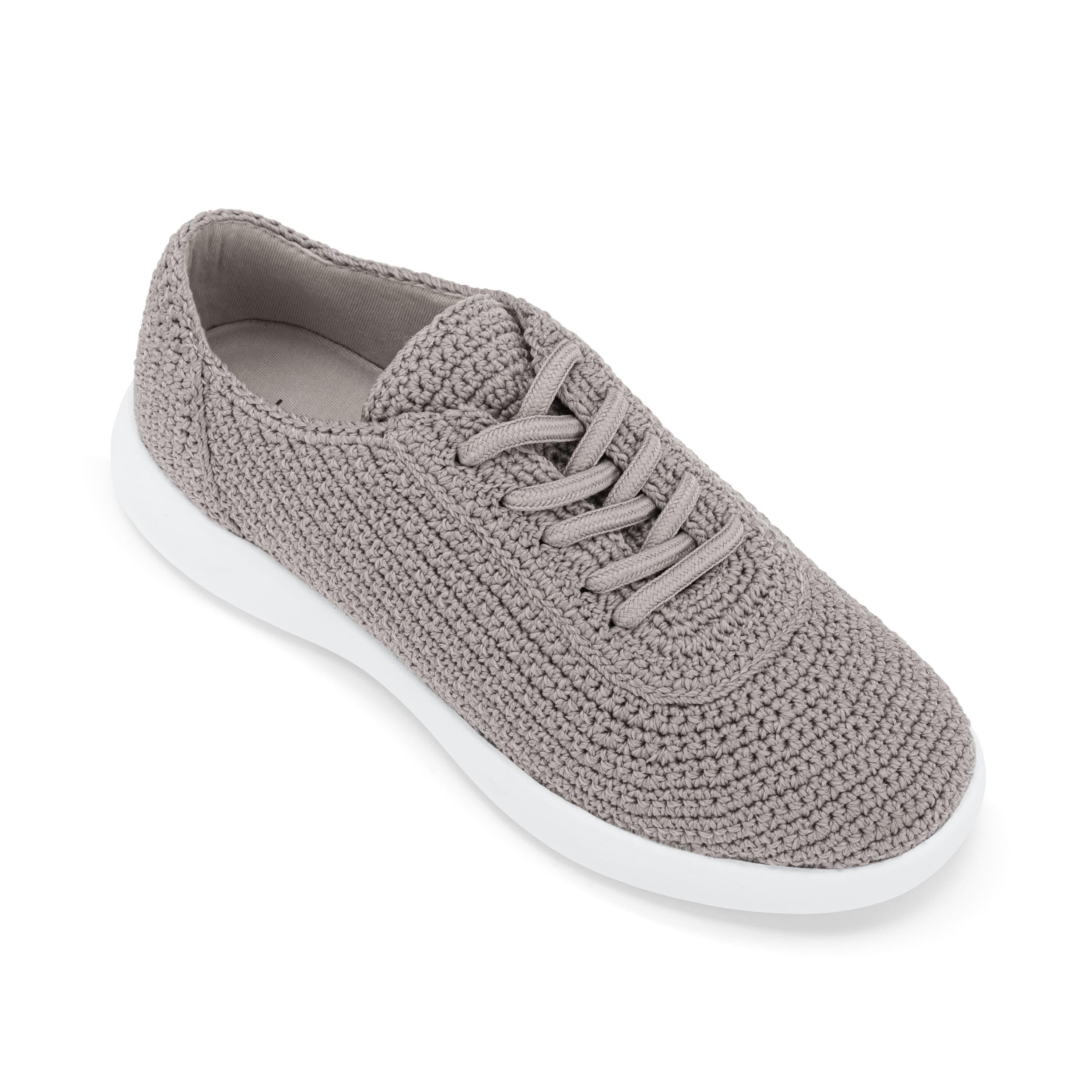 Asha Sneakers - Hand Crocheted Cloud Comfort Shoes for Women | Breathable Lightweight Walking Shoes | Perfect for Casual Wear, Yoga & Outdoor Activities