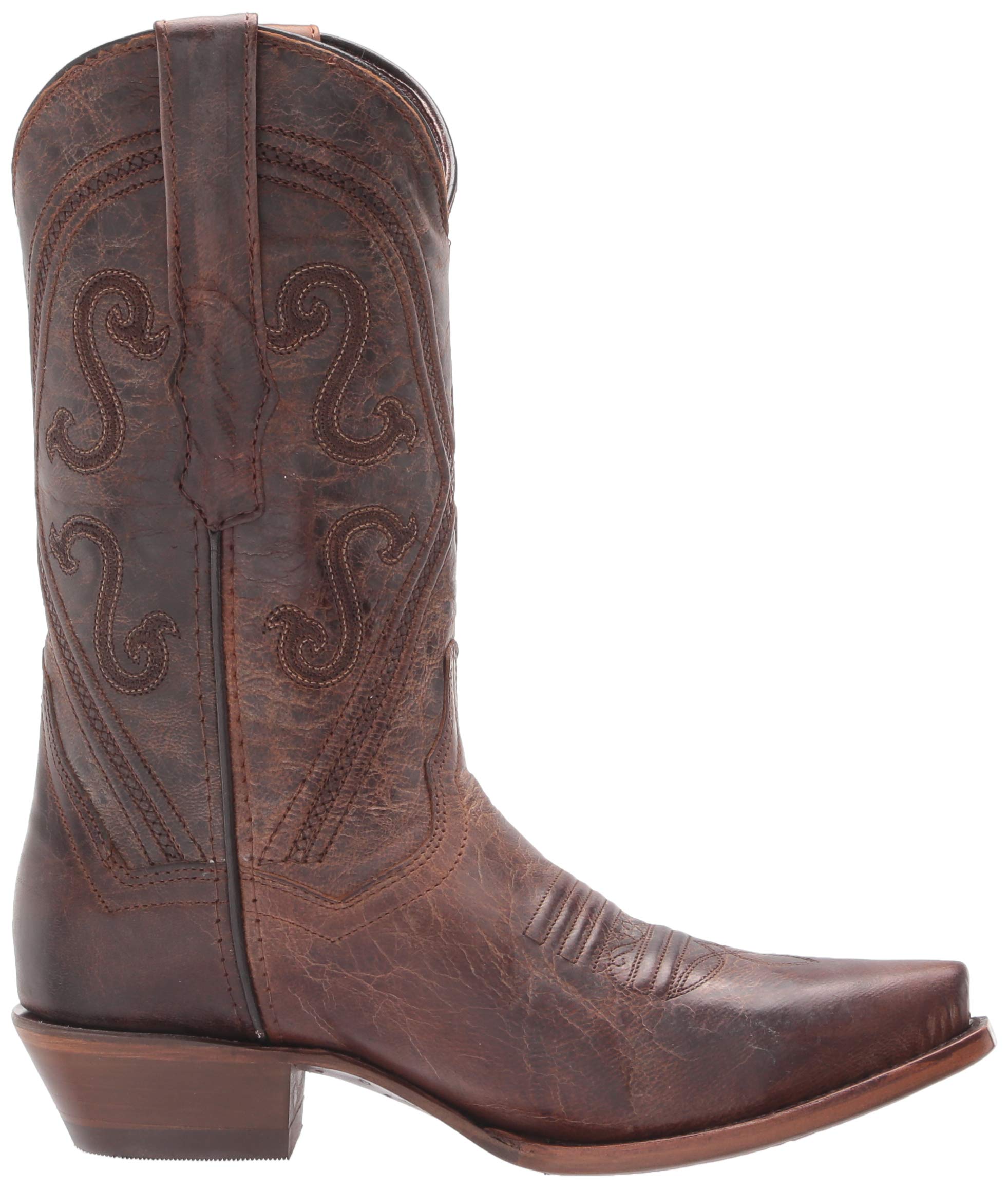**Soto Boots Women's Cheyenne Leather Snipped Toe Cowgirl Boots – Genuine Leather Handcrafted Cowboy Boots for Women (M50041) – Perfect for Western Rides, Country Dancing & Casual Fashion**