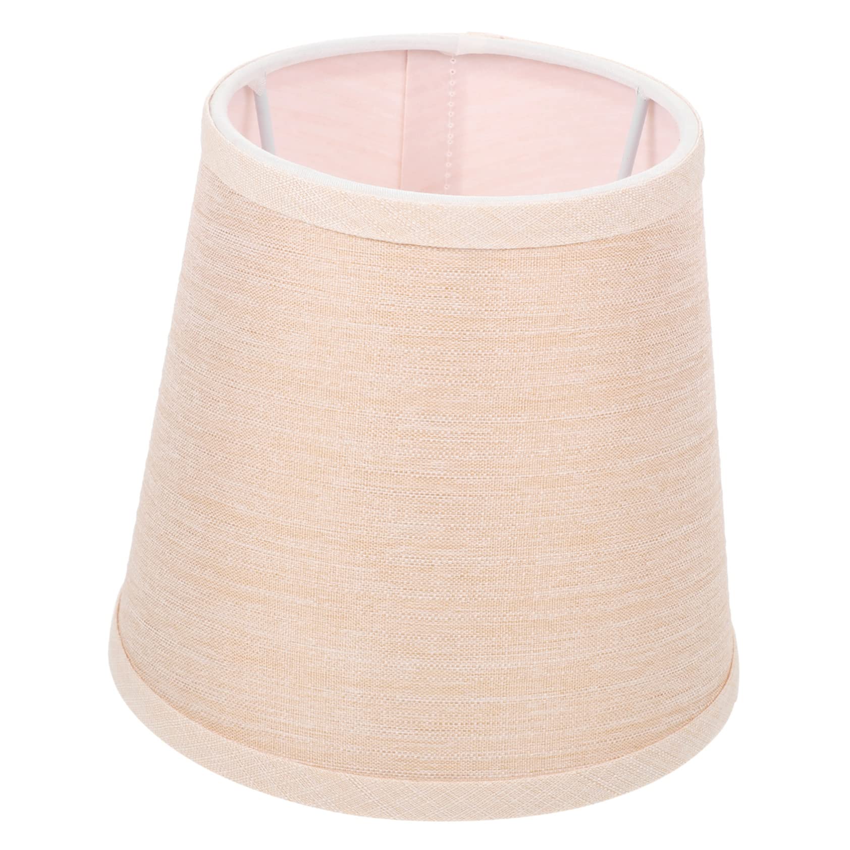 Vintage Linen Fabric Lampshade - Large Barrel Style for Table Lamp, Pendant Light & Chandelier (E14/E26 Compatible) - Perfect for Living Room, Bedroom & Home Office Decor