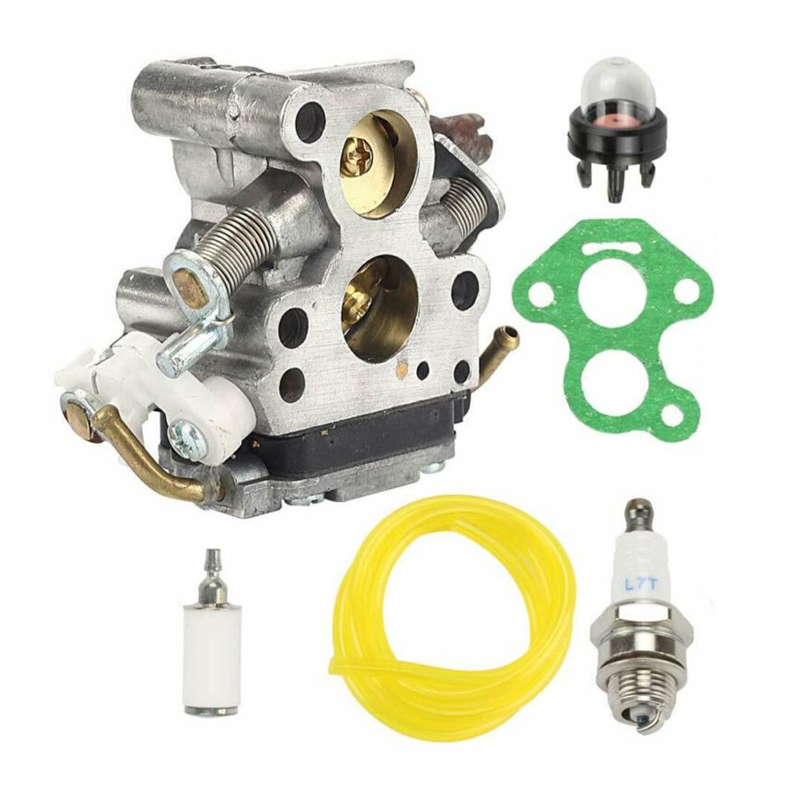 SAKOTU Chainsaw Carburetor Replacement for Husqvarna 135 140 140E 435 440 435E 440E - Compatible with Lawn Mowers & Outdoor Power Tools - Perfect for DIY Repairs, Landscaping & Forestry Work