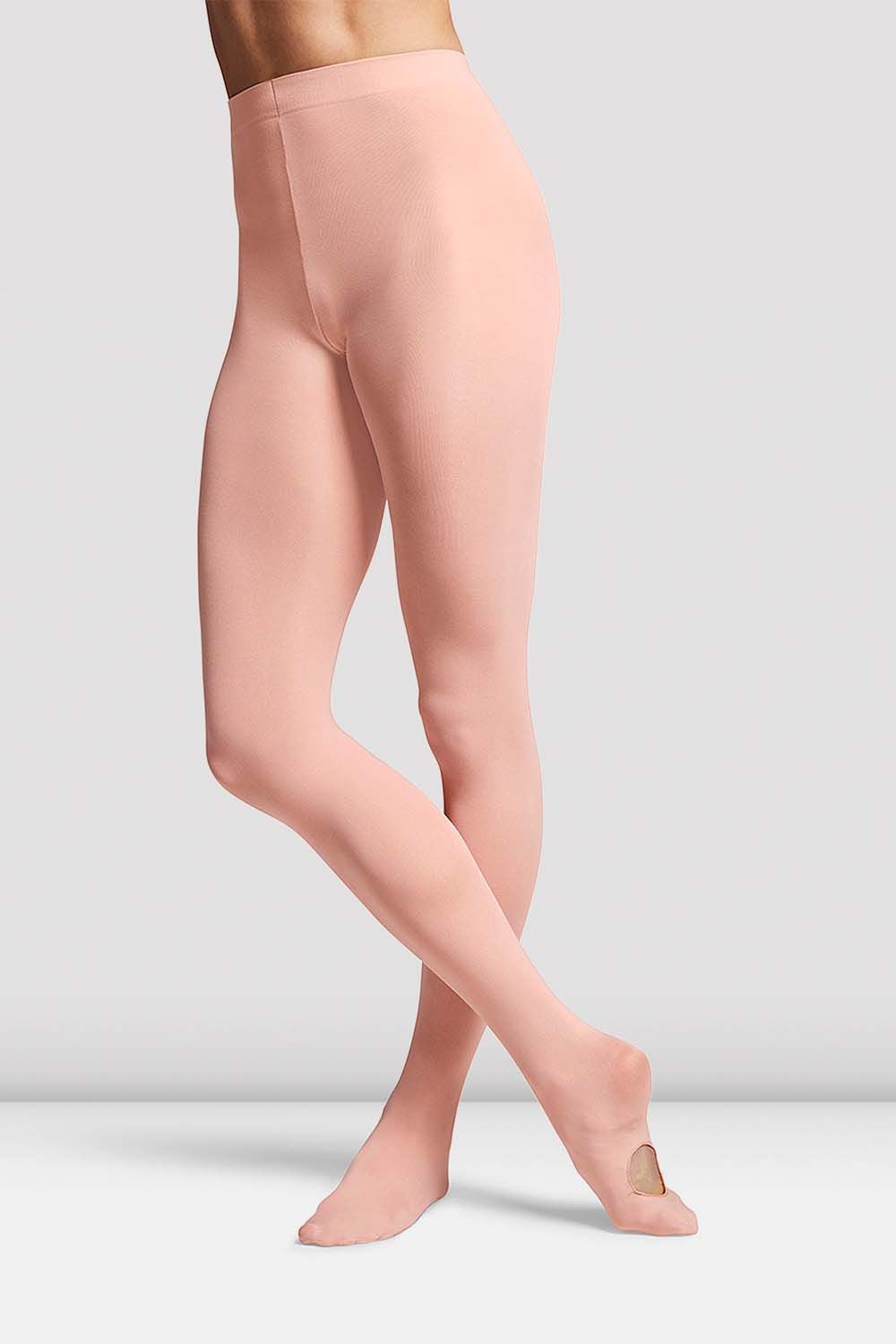 Girls Convertible Tights - Stretchy Soft Leggings for Toddlers & Kids - Perfect for Playtime, Dance Class & Everyday Wear