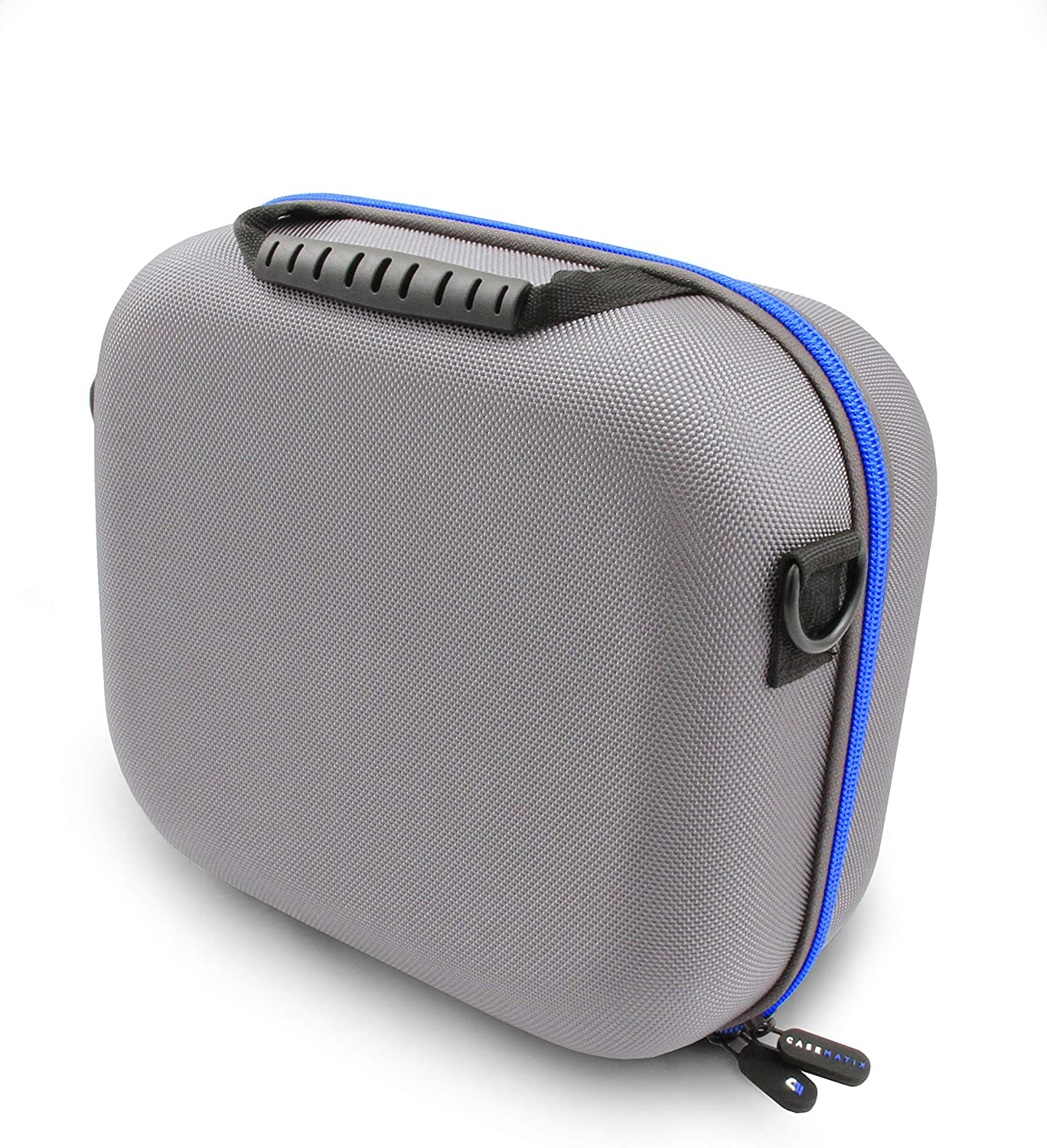 Casematix Art Tote Bag Craft Box - Portable Storage for Airbrush Set Kit & Mini Air Compressor | Perfect for Makeup Artists, Painting, Model Building & Toy Customization | Durable Carry Case for Artists & Hobbyists