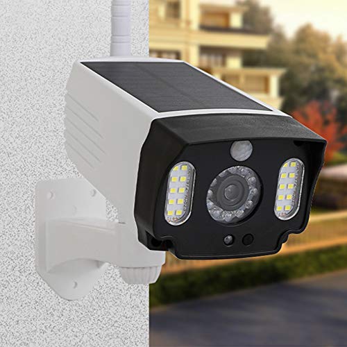 Zunedhys Solar Motion Sensor Light - Waterproof Outdoor Security Light with Dummy Camera, COB LED Wall Lamp for Garden, Pathway, Garage & Patio Lighting