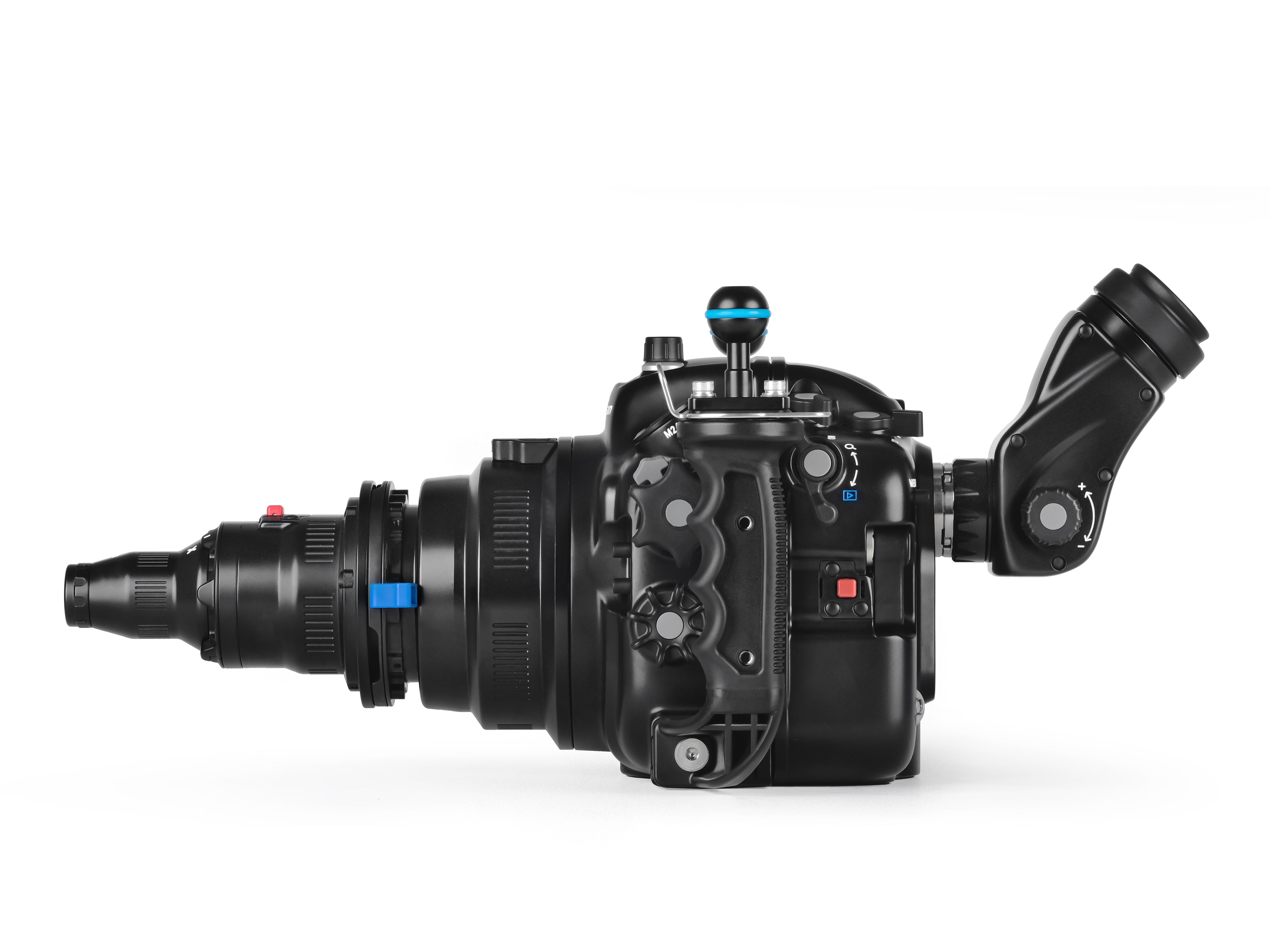 EMWL Reverse Angled Viewfinder (32° / 1:1 Magnification) - Perfect for Dental, Medical, and Jewelry Inspection