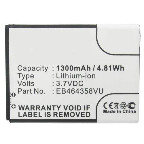 Synergy Digital Replacement Cell Phone Battery - Compatible with AT&T EB464358VU & EB464358VUBSTD - 3.7V Li-ion 1300mAh - Perfect for Extended Use, Travel, and Emergency Backup Power