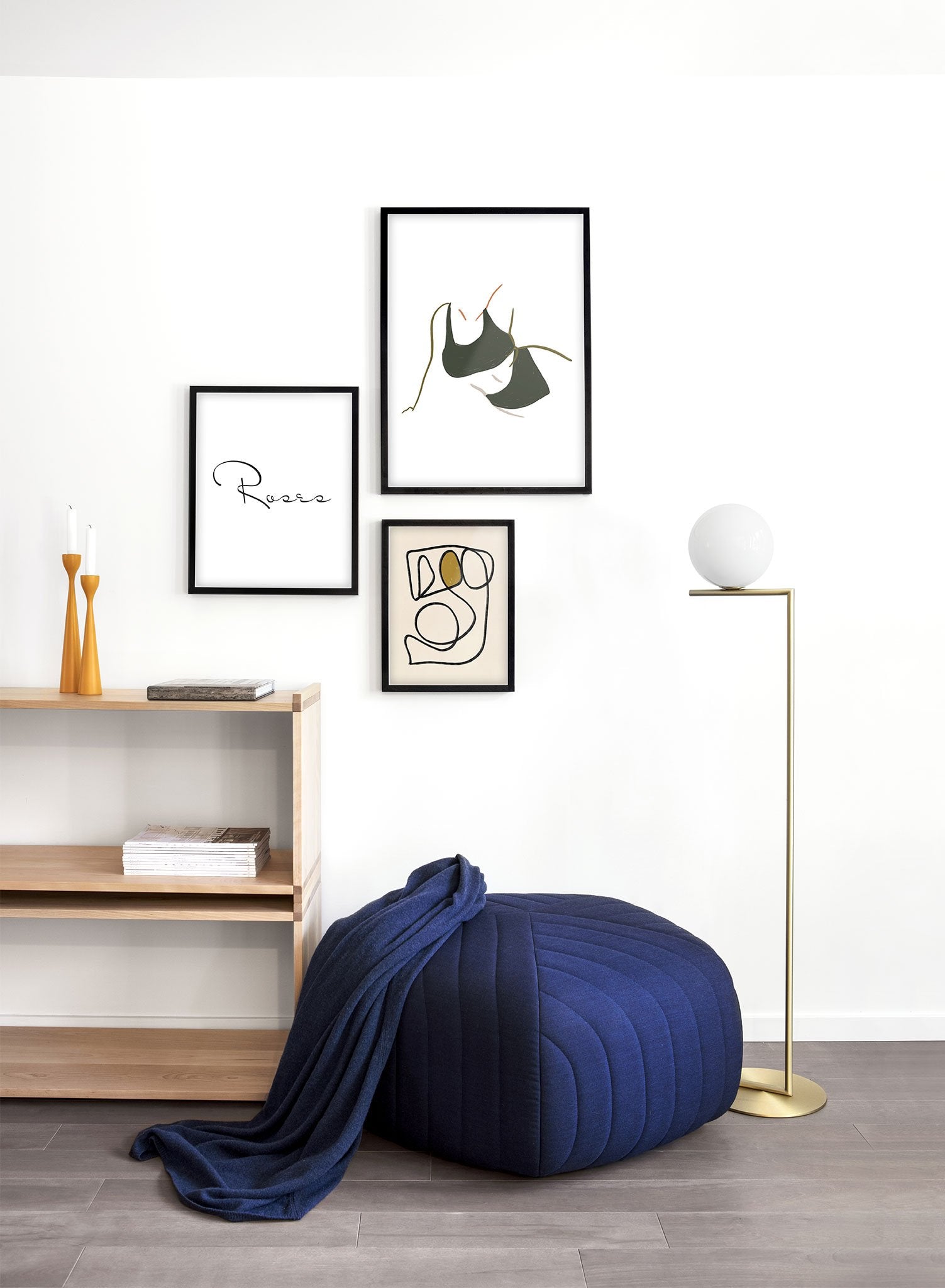 Comfortable Lounge Around Poster - Stylish Home Decor for Living Room, Bedroom & Office - Perfect for Relaxation & Wall Art