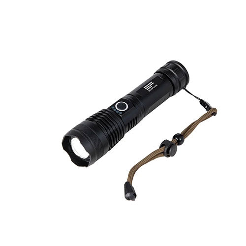 EcoFlow Portable Solar Flashlight - Rechargeable Emergency Light for Camping, Hiking & Power Outages | Waterproof & Durable Outdoor Gear