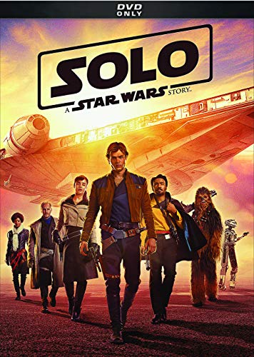 SOLO: A STAR WARS STORY - Official Blu-ray & DVD - Perfect for Movie Nights & Star Wars Fans Collection