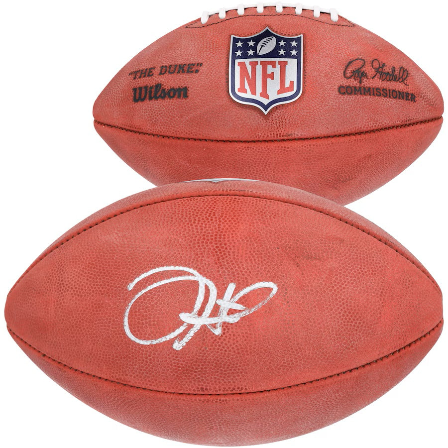 Jalen Hurts Autographed Philadelphia Eagles NFL Wilson Duke Football - Official Signed Collectible for Fans, Sports Memorabilia & Home Decor