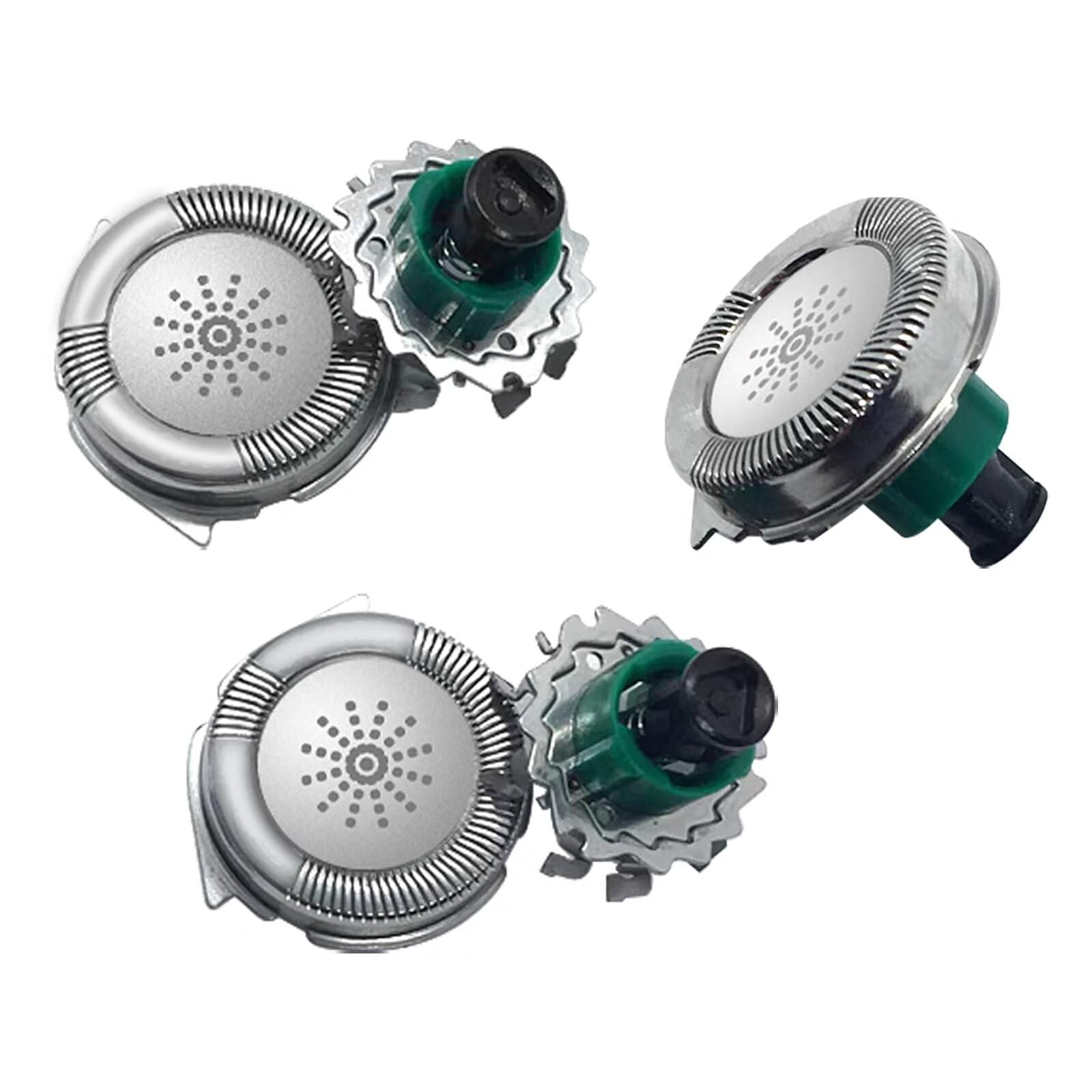 3 Pack Replacement Shaver Heads for Philips Norelco HQ5 Series HQ5886 HQ5890 HQ5401 HQ5421 - Compatible with Electric Razors for Men, Smooth Shaving at Home or Travel