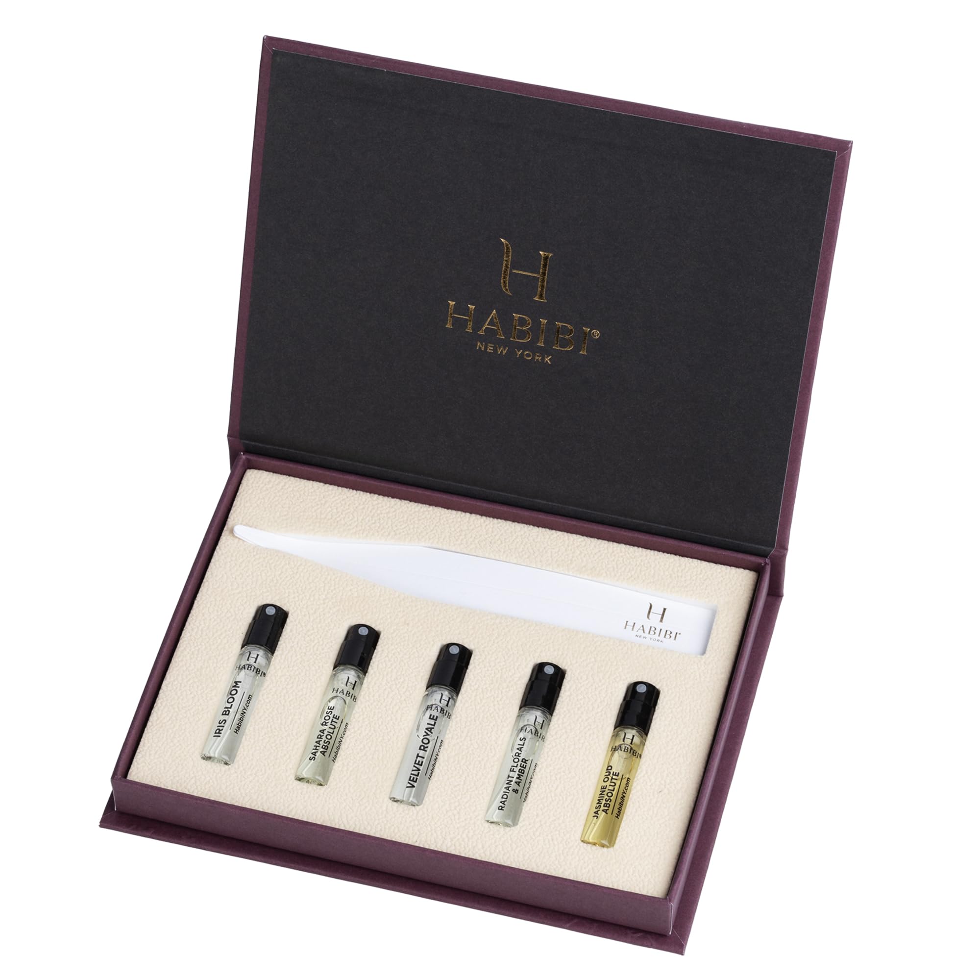 Luxury Women's Perfume Discovery Set - 6 x 2ml Travel Size Fragrance Samples (Iris, Magnolia, Jasmine Oud & Rose) - Mini Perfume Gift Set for Women - Perfect for Travel, Gifting & Daily Fragrance Exploration
