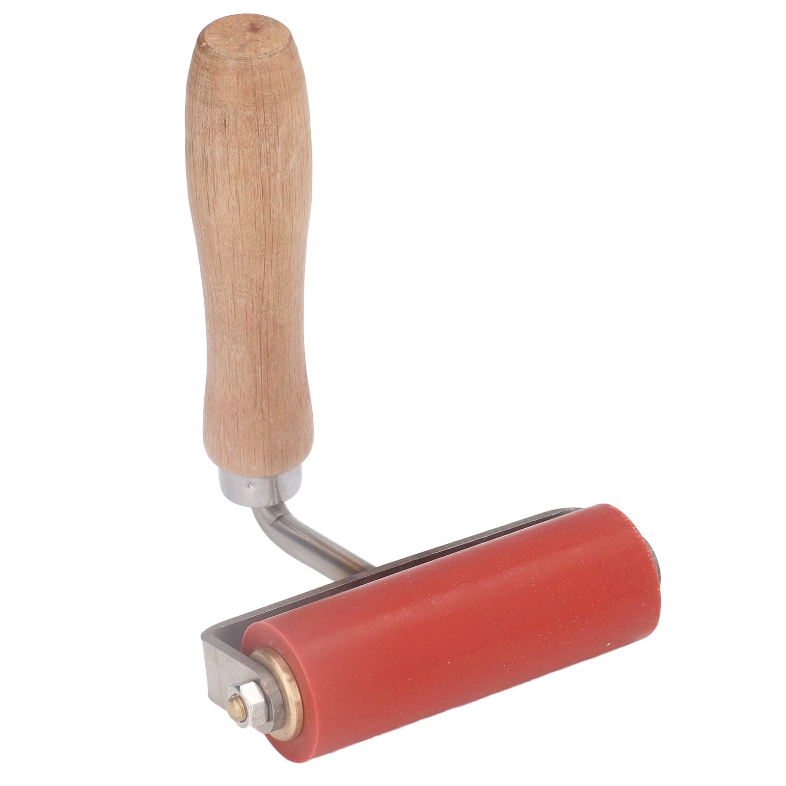 90mm 75 Degree Bend Silicone Hand Press Seam Roller - Heat Resistant up to 260℃ - Professional Roofing Roller & PVC Welding Tool for Waterproofing, Flooring & DIY Projects