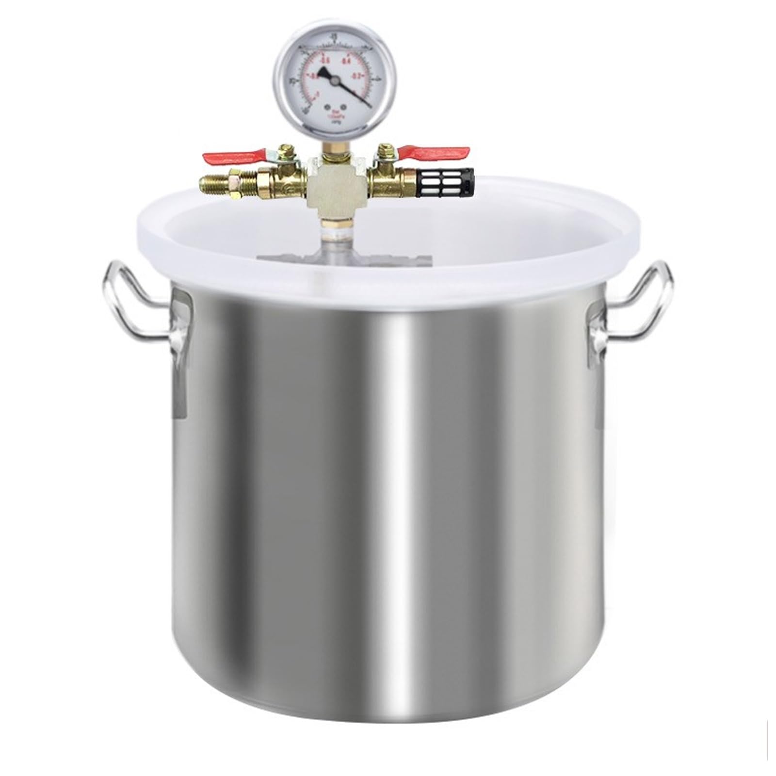Large Vacuum Chamber Kit for DIY Resin Casting & Wood Stabilizing - 2 to 26 Gallon Capacity with Acrylic Lid & 1.5m Hose - Perfect for Epoxy Degassing, Silicone Casting, and Plaster Projects | Home Workshop & Crafting Essential