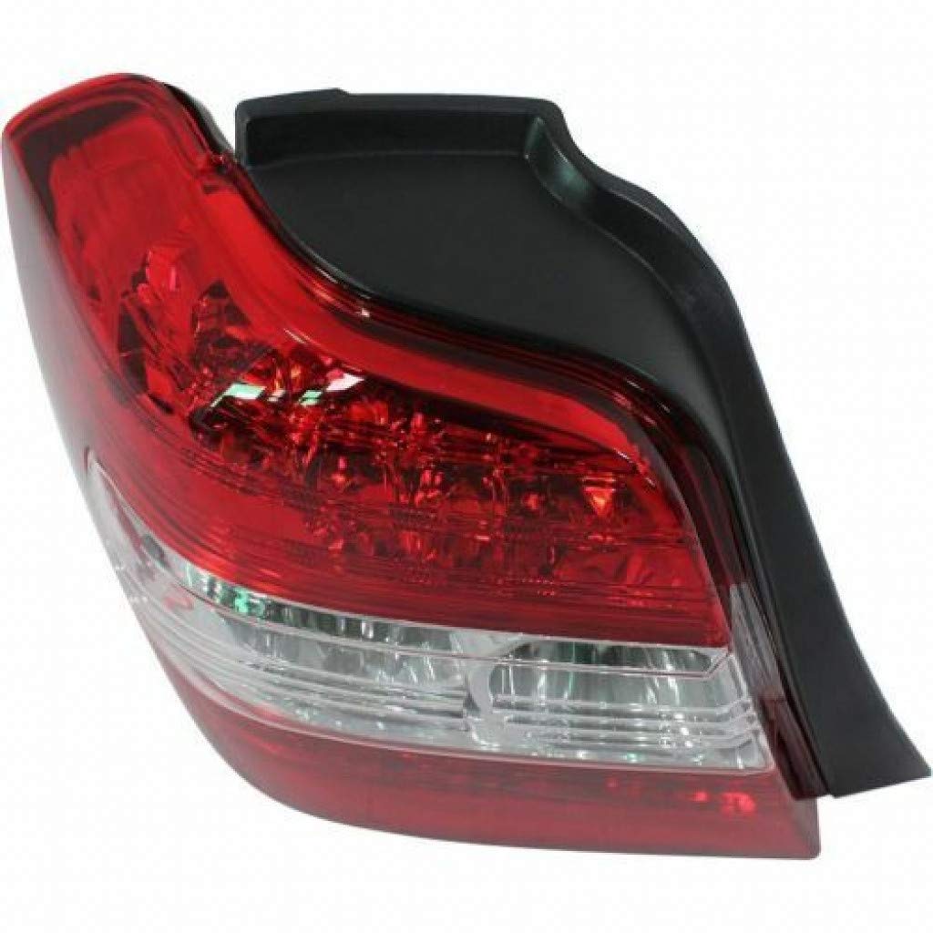 2006-2007 Toyota Highlander Rear Tail Lights Pair - Driver & Passenger Side (TO2800162 TO2801162) | OEM Replacement Parts 81561-48130 81551-48130 | Perfect for Night Driving Safety & Vehicle Customization