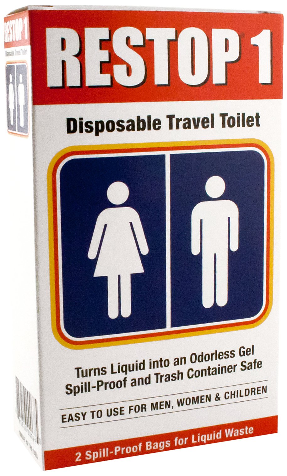 Disposable Liquid Waste Bags - 2 Pack | Leak-Proof & Odor-Control | Ideal for Medical, Travel & Emergency Use