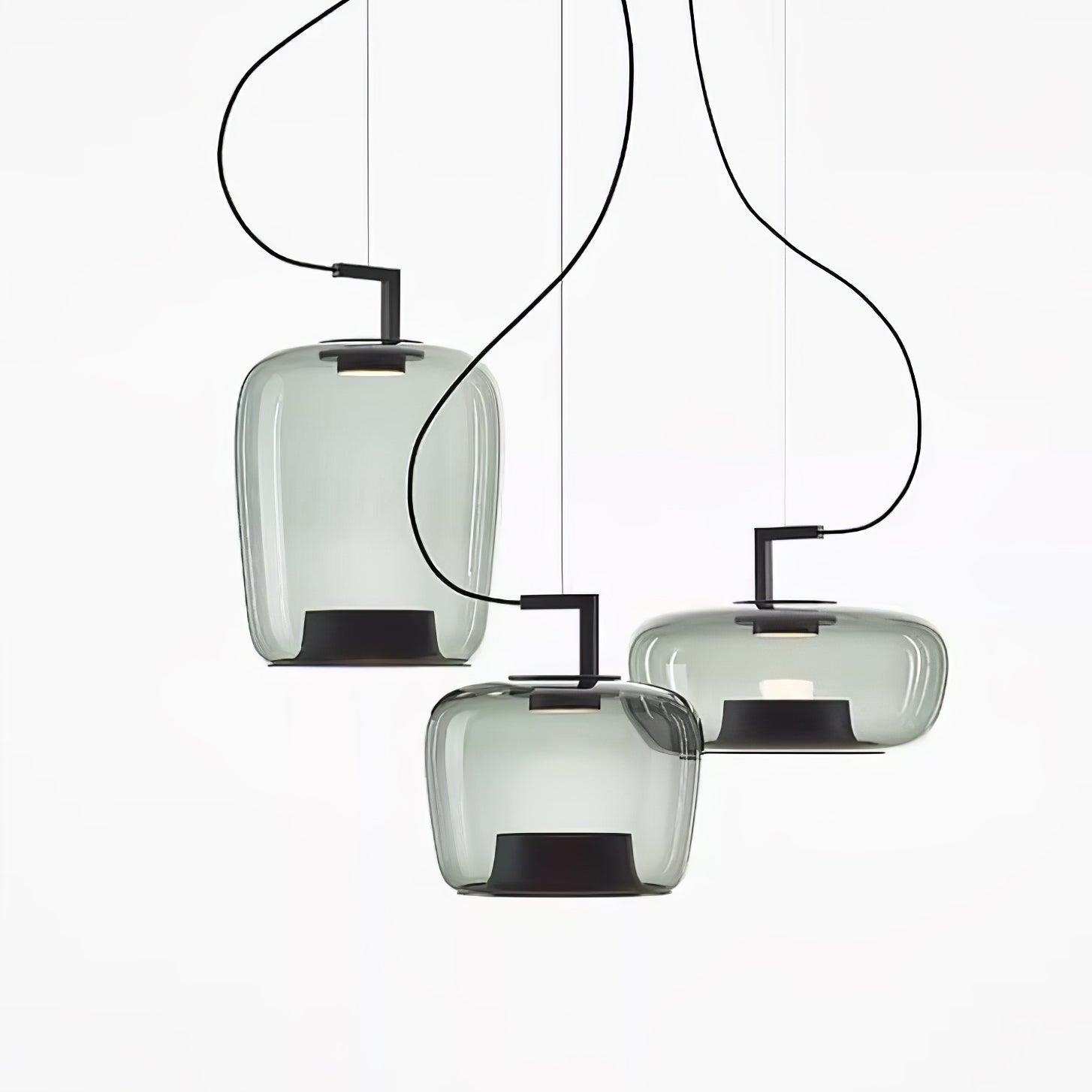 Modern Double Pendant Lamp - Adjustable Hanging Light Fixture for Kitchen Island, Dining Room, and Living Room Decor