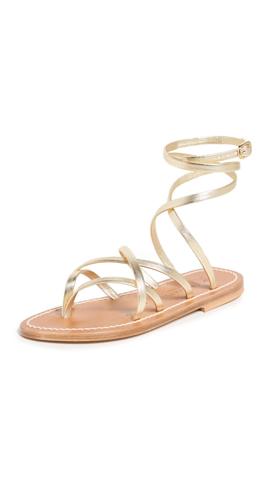 K. Jacques Women's Lace Up Sandals - Comfortable Leather Summer Shoes for Beach, Vacation & Casual Outings