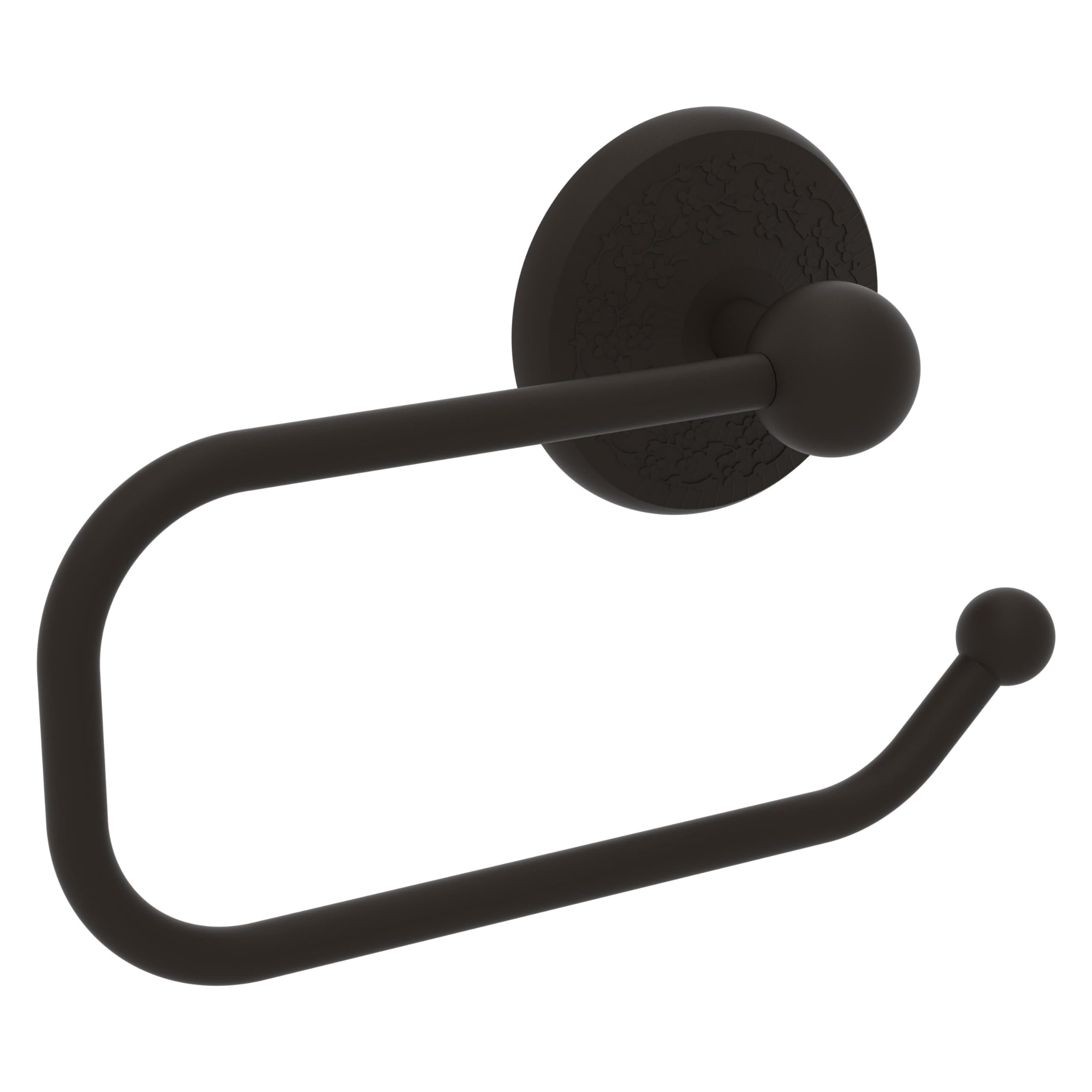 Allied Brass MC-24E-ORB European Style Toilet Paper Holder - Oil Rubbed Bronze Finish - Bathroom Tissue Roll Dispenser for Modern & Classic Bathrooms