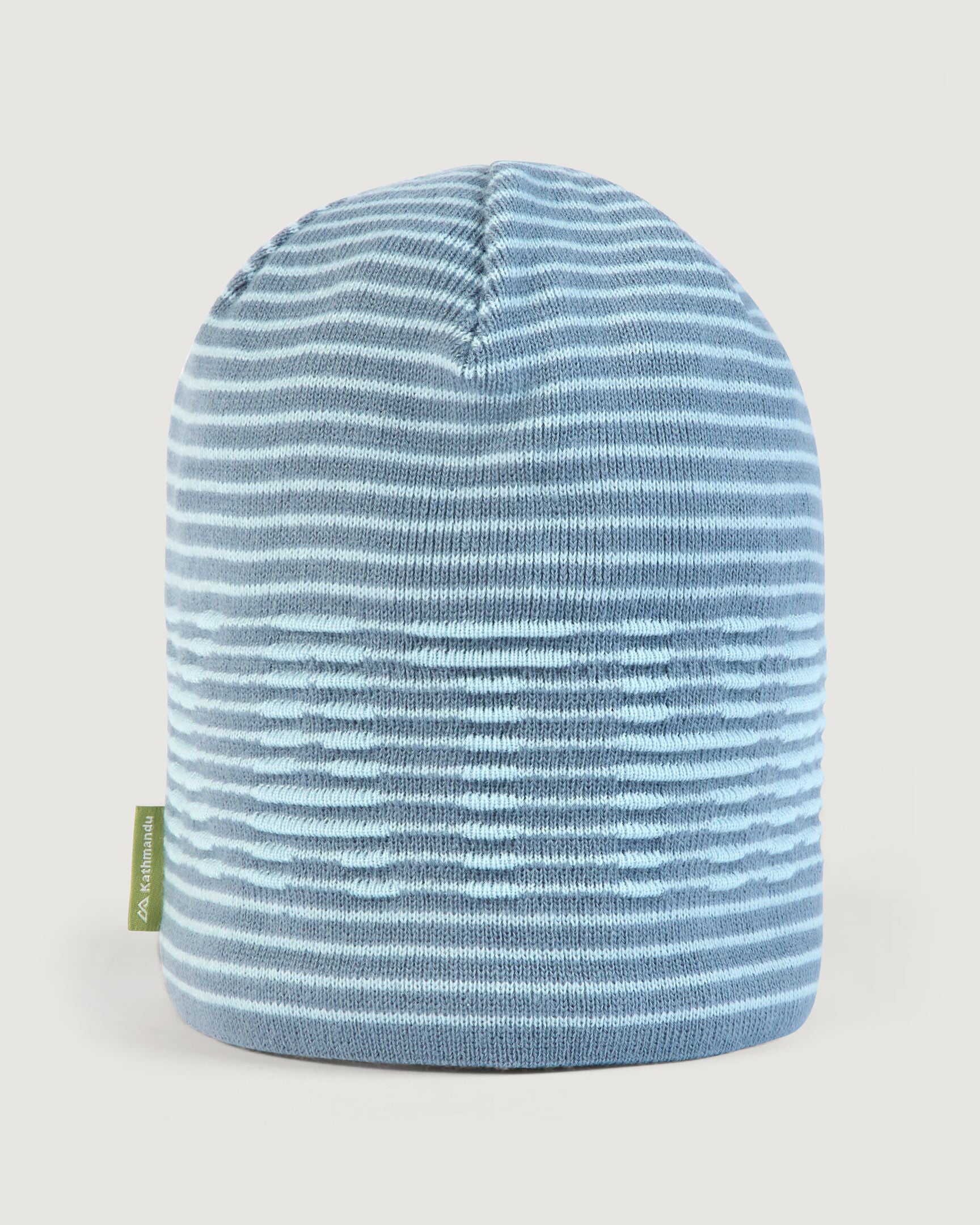 Kids' Poma Beanie - Soft Winter Hat for Boys & Girls, Blue Haze & Daydream Color Options - Perfect for Snow Play, Skiing & Outdoor Winter Activities