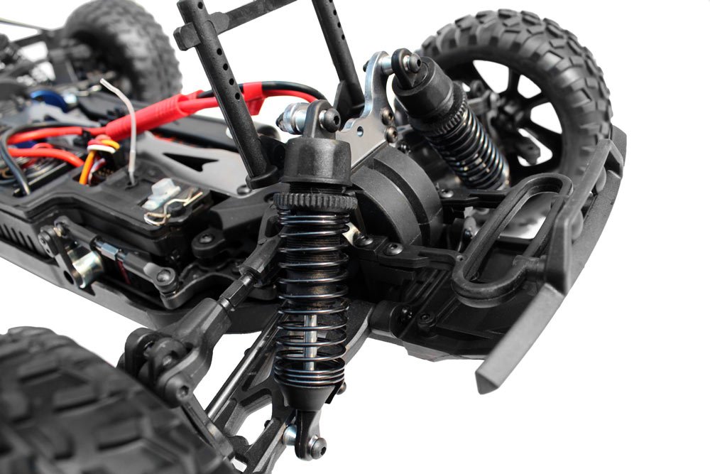 Redcat Racing Blackout SC 1/10 Scale Electric Short Course Truck - Waterproof Off-Road RC Car with Brushless Motor - Perfect for Backyard Racing & Off-Road Adventures