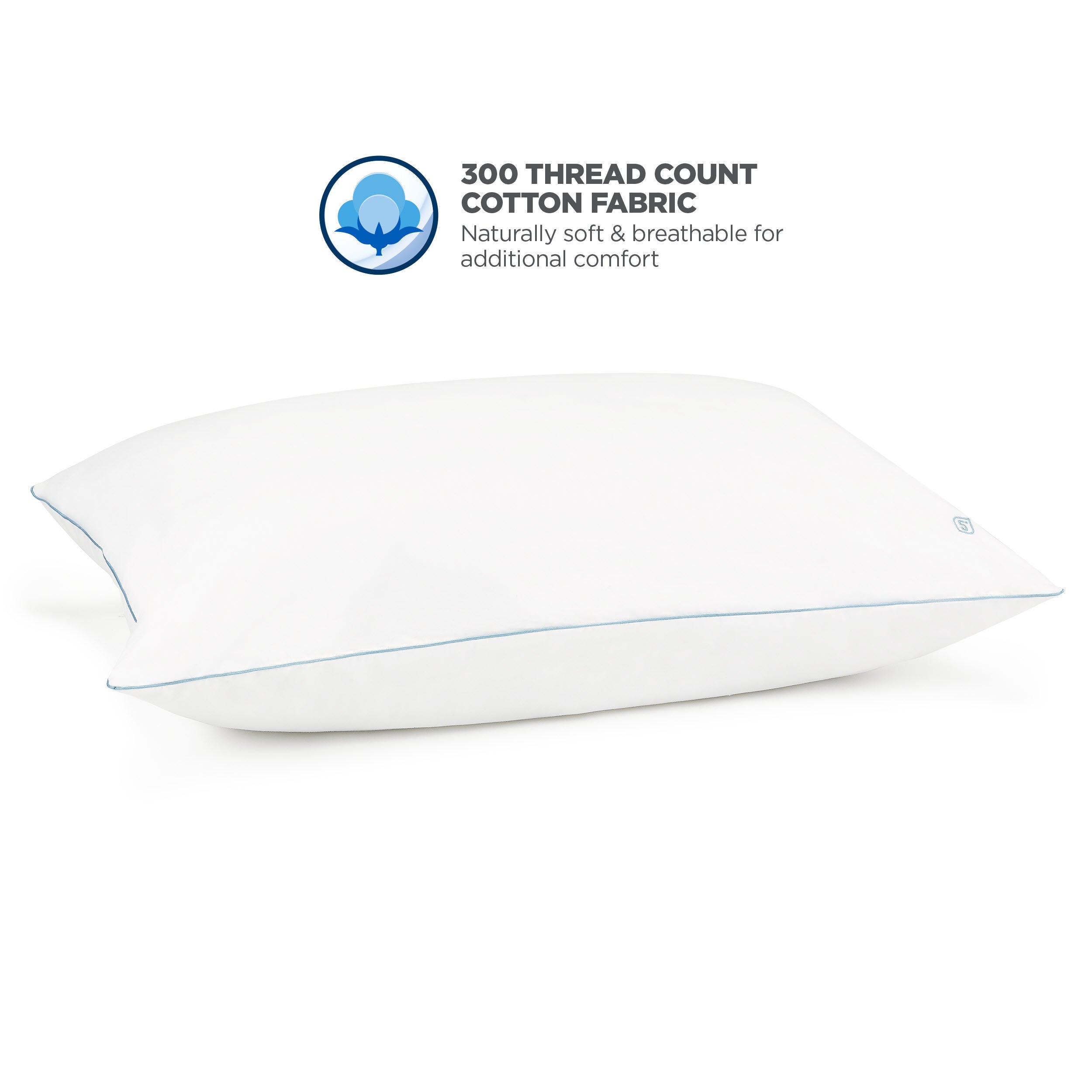 Cooling Pillow for Better Sleep - Stay 5°F Cooler All Night | Perfect for Hot Sleepers & Night Sweats Relief