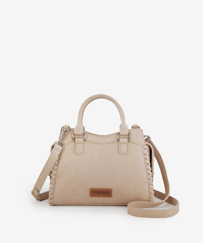 Wrangler Braided Tote Bag for Women - Stylish & Durable Woven Handbag - Perfect for Shopping, Beach, Work & Travel Accessories
