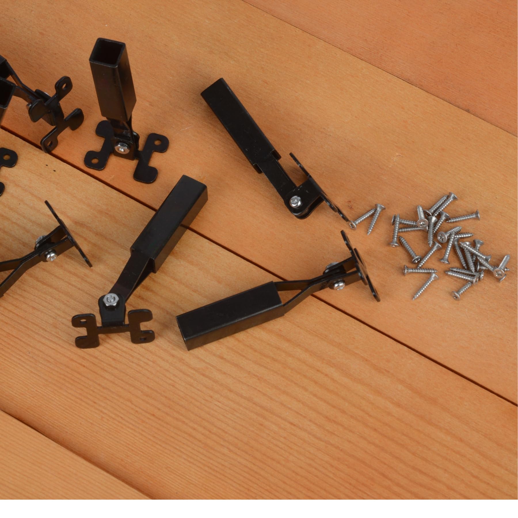 50Pack Angle Adjustable Baluster Connectors with Screws - 1/2