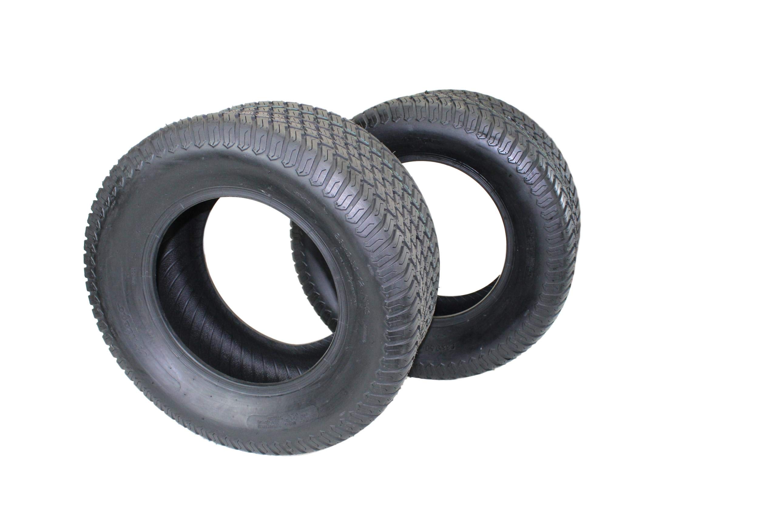 (Set of 2) 23x9.50-12 4-Ply Turf Tires for Lawn Mower, Garden Tractor & Zero-Turn Mowers - Perfect for Golf Courses, Landscaping & Smooth Lawn Care