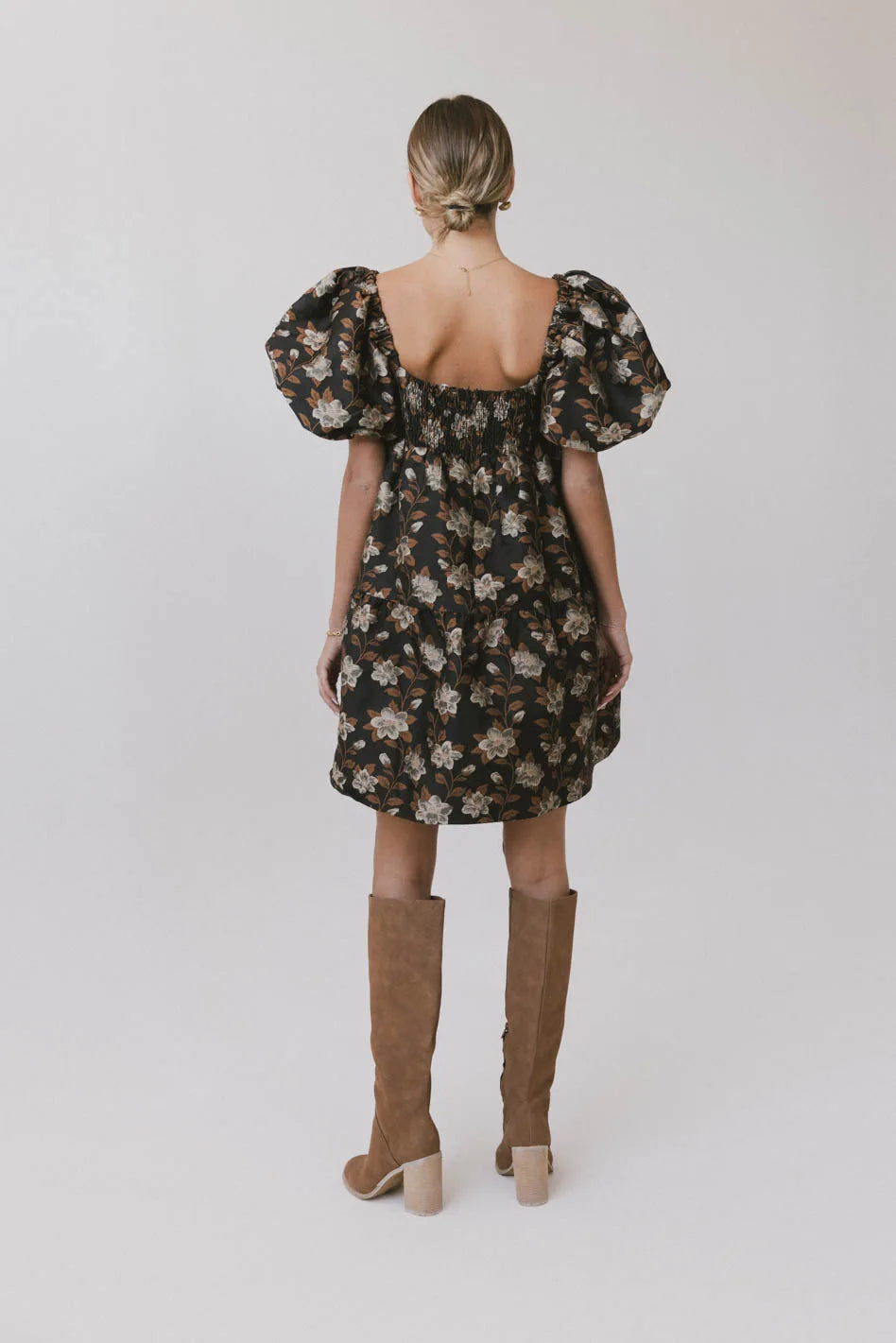 Moore Floral Babydoll Dress - Women's Lace Mini Dress for Summer, Party & Date Night - FINAL SALE | Perfect for Beach Vacations, Cocktail Parties & Romantic Evenings