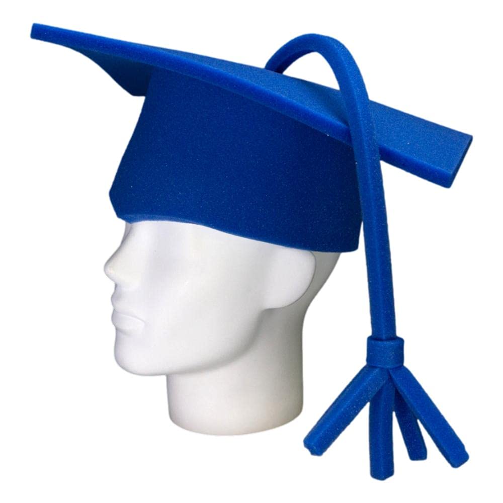 Foam Party Hats for Graduation - Class of 2022 Graduation Cap, High School & College Graduation Party Decorations, Perfect Graduation Gift - Ideal for Graduation Ceremonies, Parties & Photo Shoots