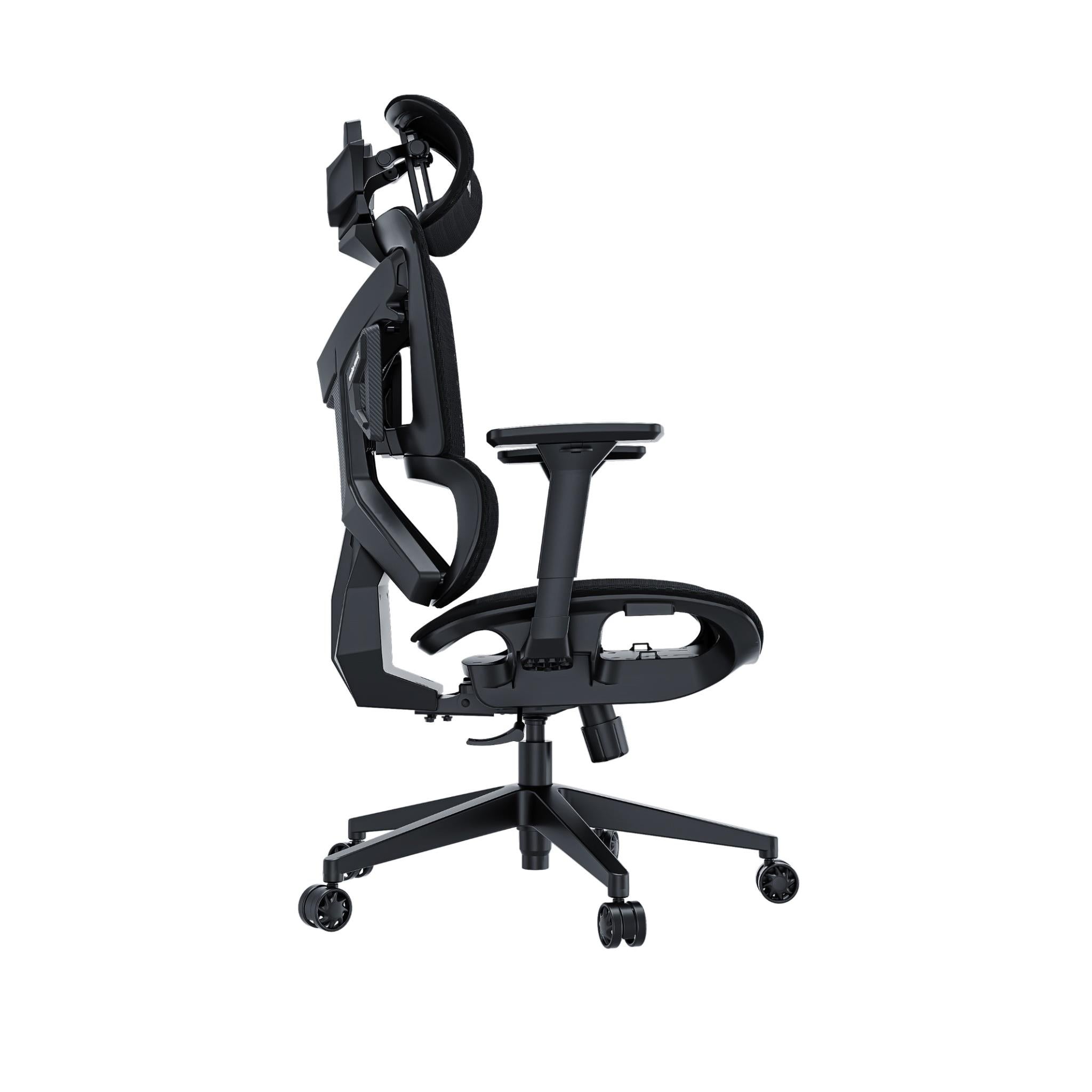 Anda Seat X Air Mega Gaming Chair - Ergonomic Mesh Office Chair with Lumbar Support - Space Black - Perfect for PC Gaming, Streaming & Long Work Sessions
