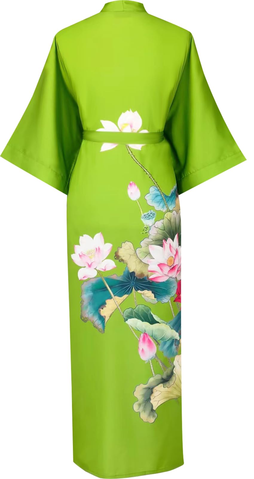 Women's Satin Kimono Robes - Soft Bathrobes & Pajama Loungewear for Spa, Bridal Shower, and Relaxing at Home