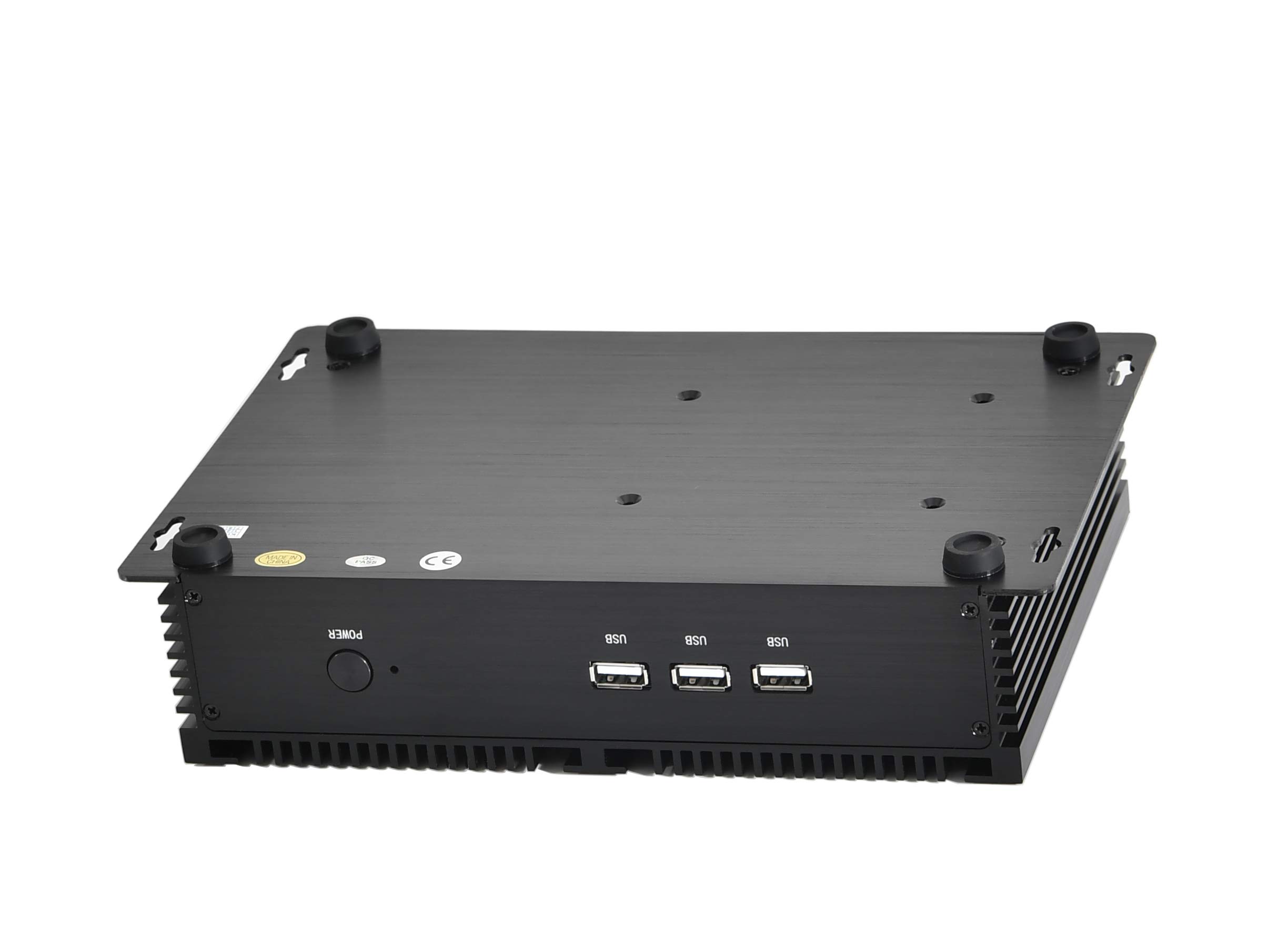KINGDEL i7 Mini PC - 16GB RAM, 128GB SSD, Dual COM Ports for Industrial & Home Theater Use