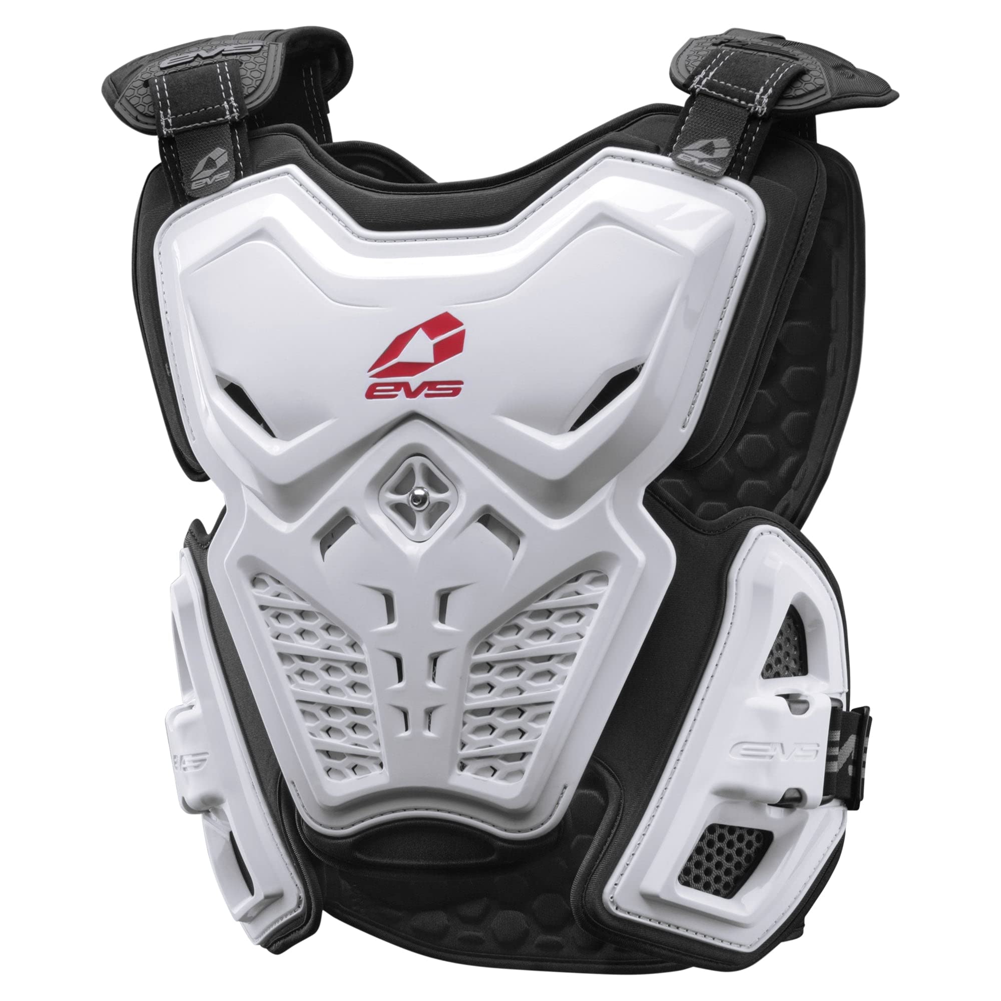 EVS Sports F2 Roost Deflector - Dirt Bike Chest Protector for Motocross & Off-Road Riding - Lightweight MX Body Armor for Trail, Enduro & ATV Riding