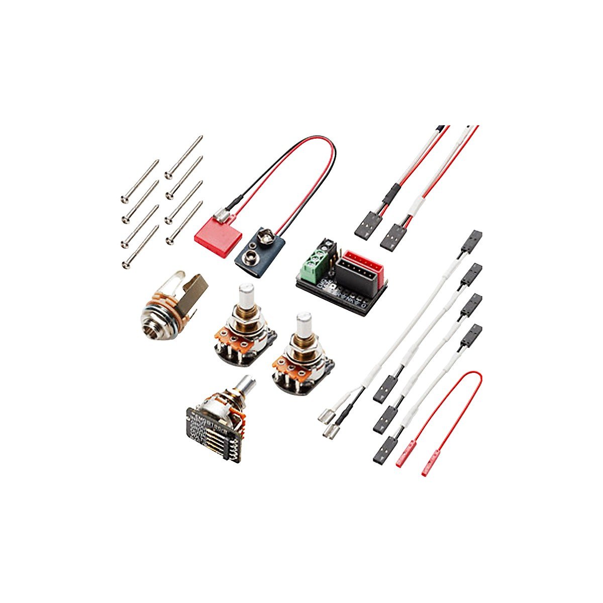 EMG JAX Jazz Alnico 4 String Bass Guitar Pickup Set - Black | High Output Passive Pickups for Jazz Bass | Perfect for Recording, Live Performances & Studio Sessions