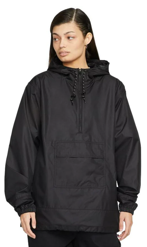Nike SB Anorak Jacket for Men - Lightweight Water-Resistant Hooded Windbreaker - Perfect for Skateboarding, Running & Outdoor Activities