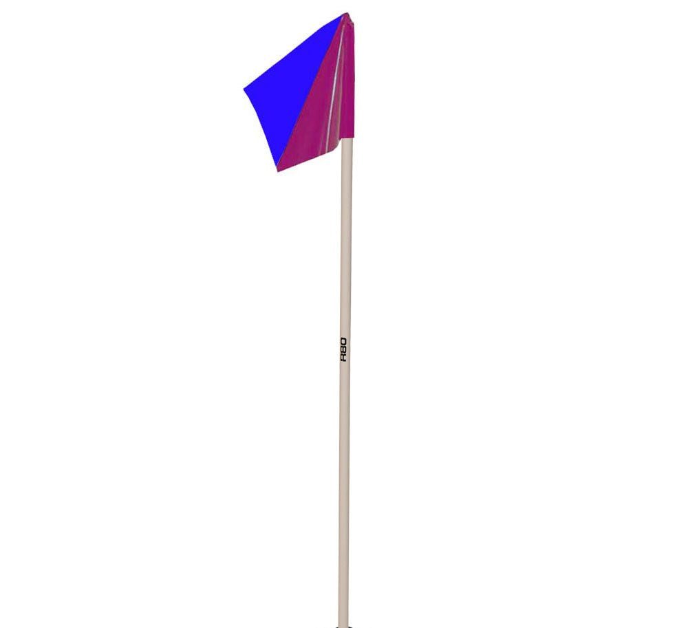 Premium Sideline Pole with Custom Club Colors Flag - Perfect for Football, Soccer & Sports Games, Tailgates & Fan Events