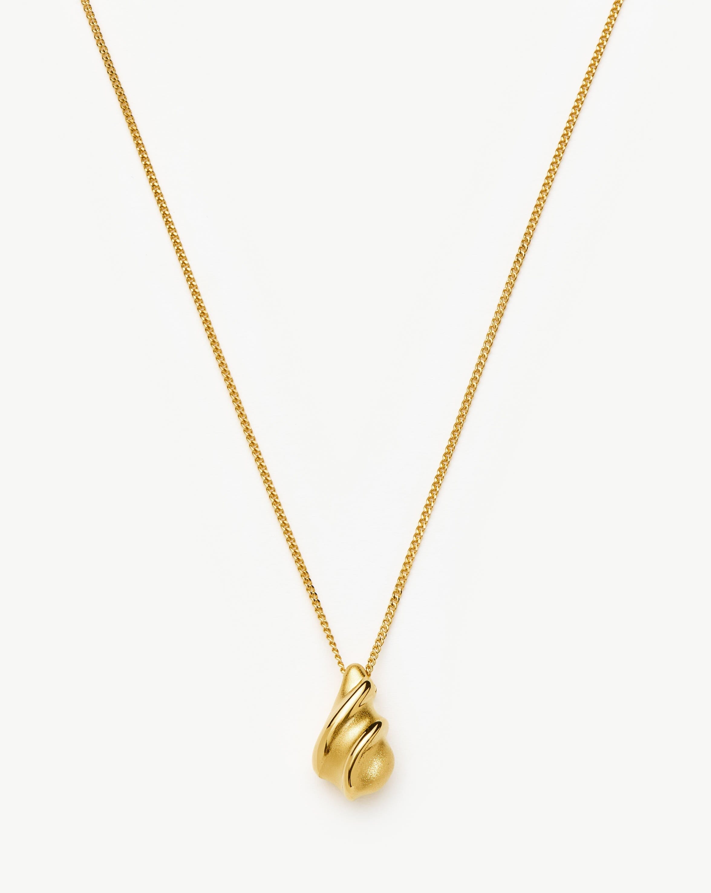 Savi Ridge Droplet Pendant Necklace - 18k Gold Plated Elegant Jewelry for Women | Perfect for Weddings, Parties & Everyday Wear