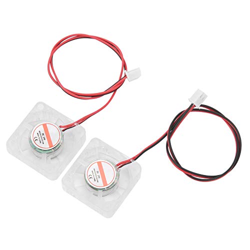 2Pcs 24V 3D Printer Cooling Fan & Blower for V6 Hotend - High Performance Cooling for 3D Printing, DIY Projects & Maker Creations