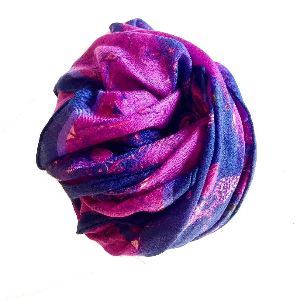 Luxury Long Cashmere Scarf for Women - Soft & Warm Winter Fashion Accessory - Perfect for Cold Weather, Office, Travel & Gift Giving