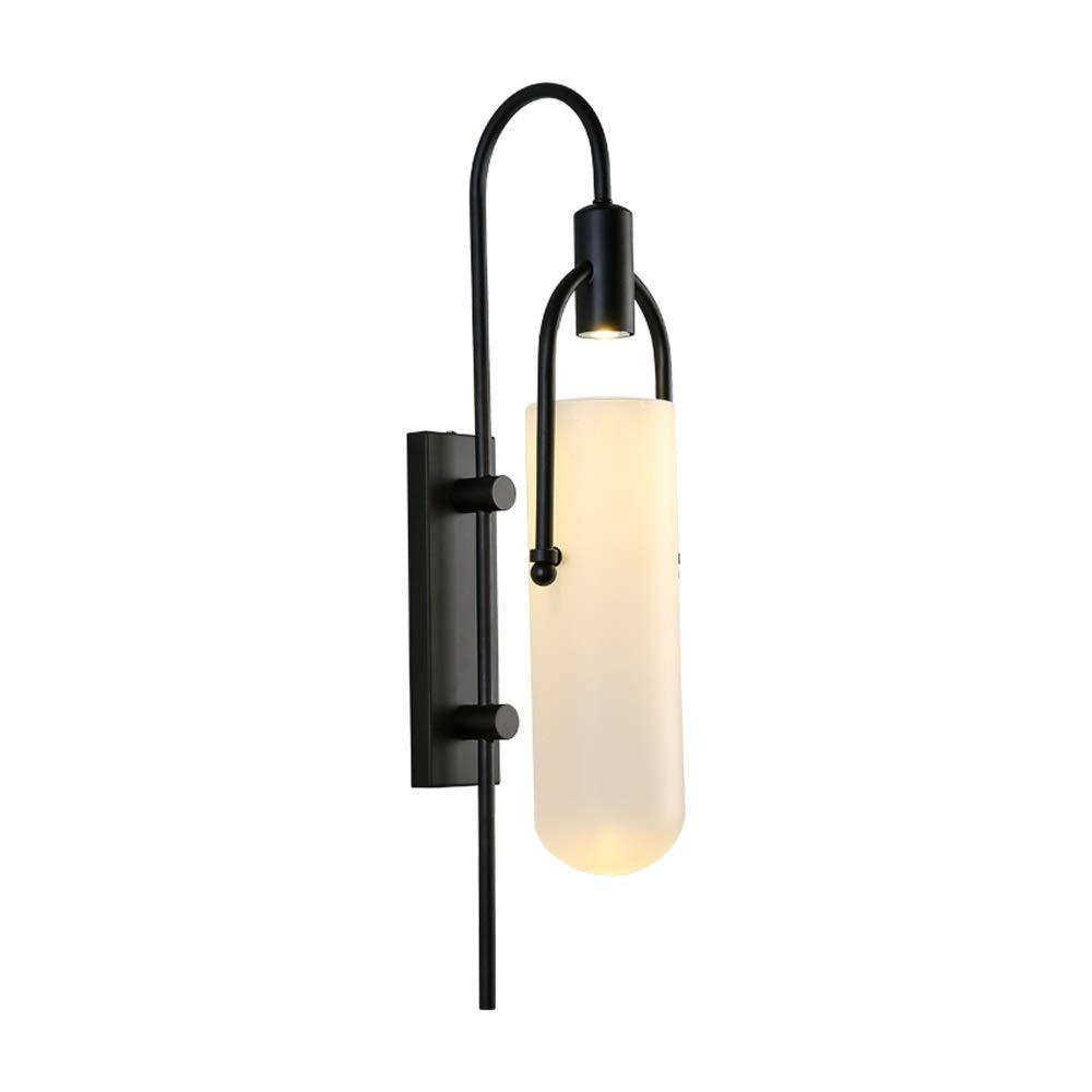 Modern Minimalist KUXY Wall Sconce Light Fixture - E26/E27 Lamp Holder for Bedroom, Living Room, Dining Room & Staircase Lighting - Creative Home Decor for Bedside, Corridor & Room Decoration