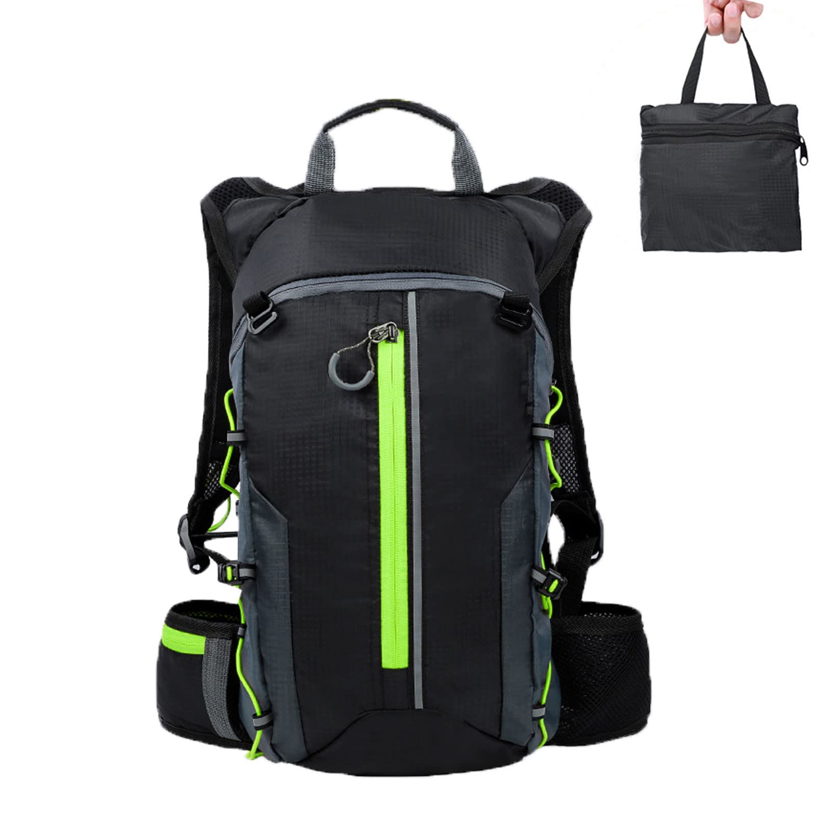 Kingsea 10L Cycling Backpack - Waterproof Lightweight Foldable Bike Pack for Men & Women - Perfect for Outdoor Camping, Hiking, Running, Mountain Travel & Riding Equipment