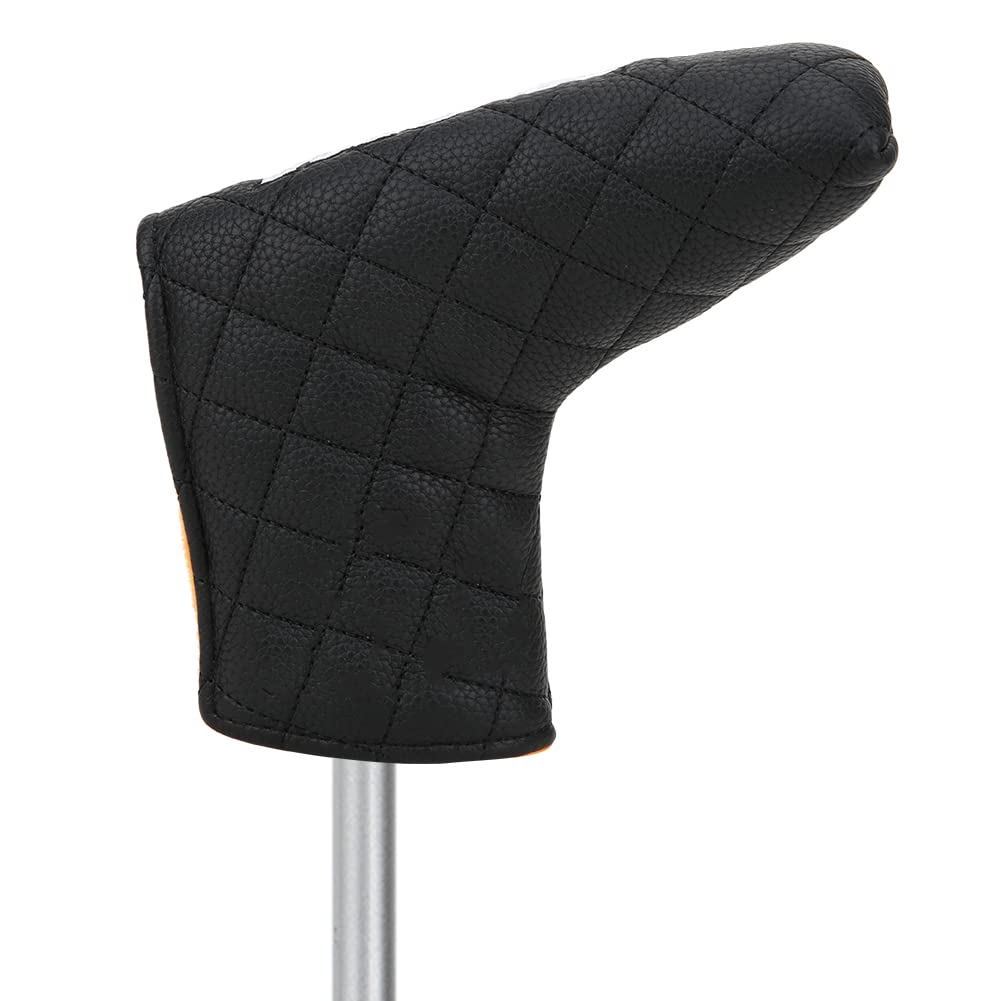 Premium L-Shaped 95g Magnetic Golf Headcover - Durable Club Protection for Drivers & Woods | Ideal for Golf Course & Driving Range Use