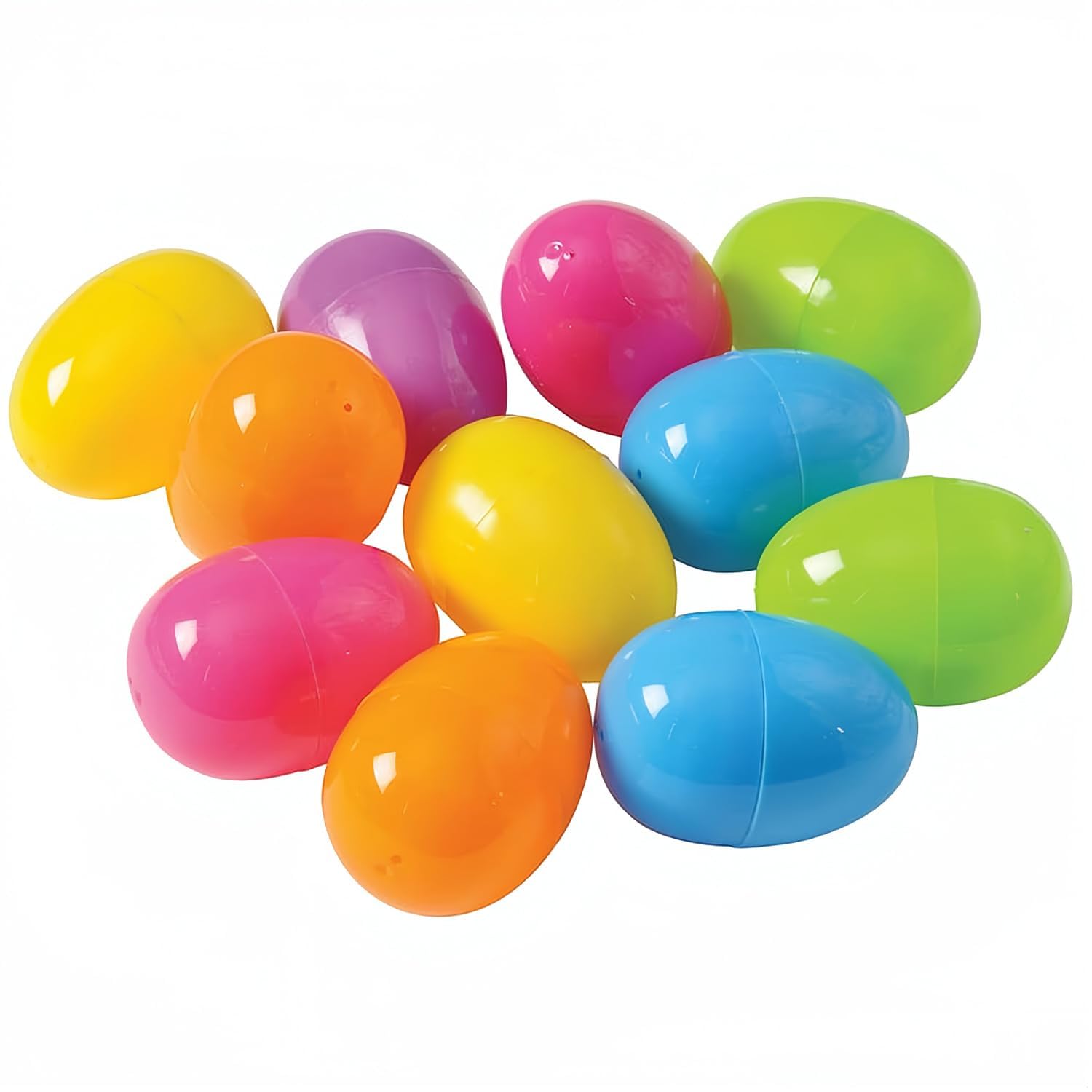 100-Piece Assorted Color Easter Eggs - 2.3