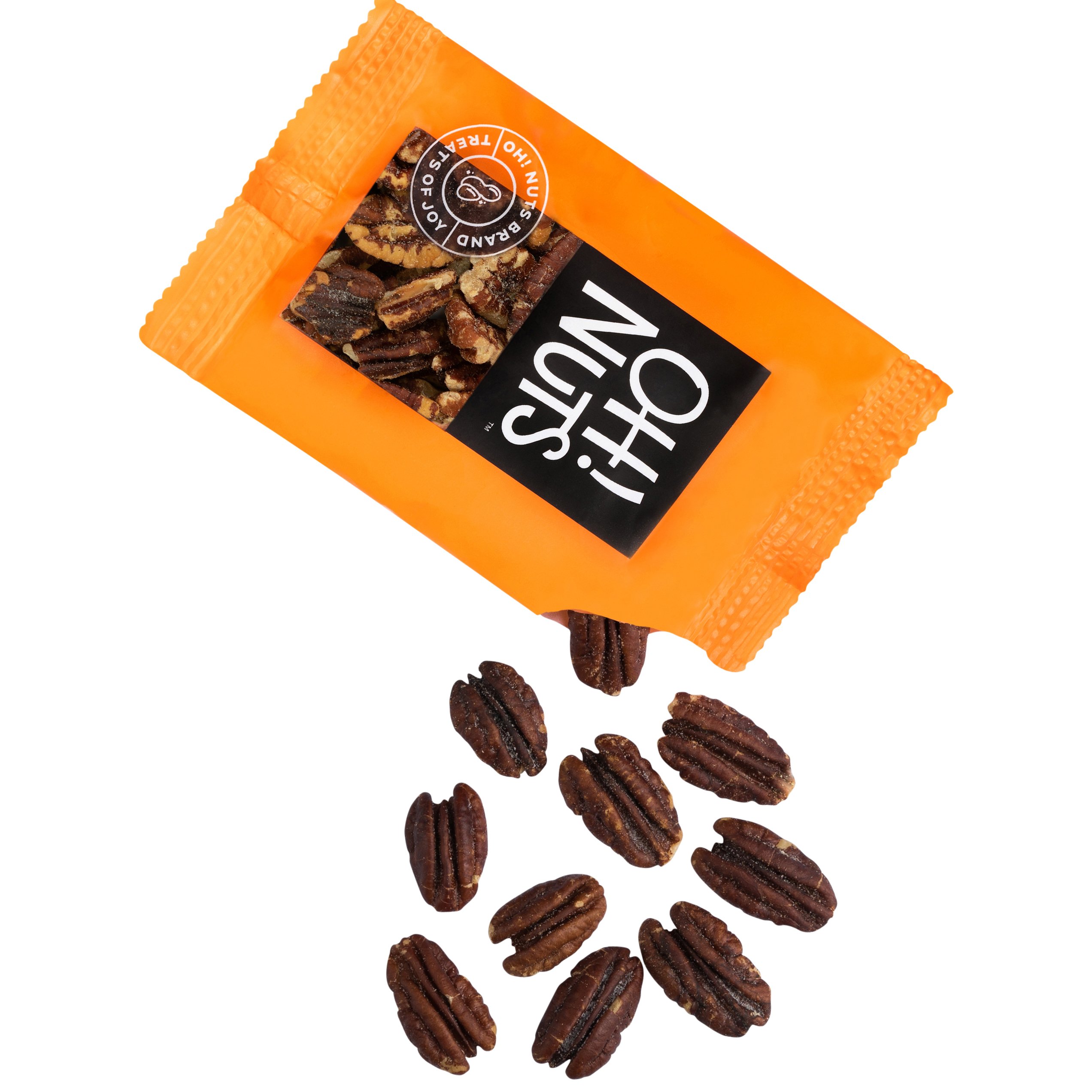 Roasted & Salted Pecans Snack Packs - 12 Individual 1.5 oz Bags - Bulk Nut Variety for School, Office & Travel - Healthy On-the-Go Snacks - Perfect for Lunchboxes, Hiking & Road Trips