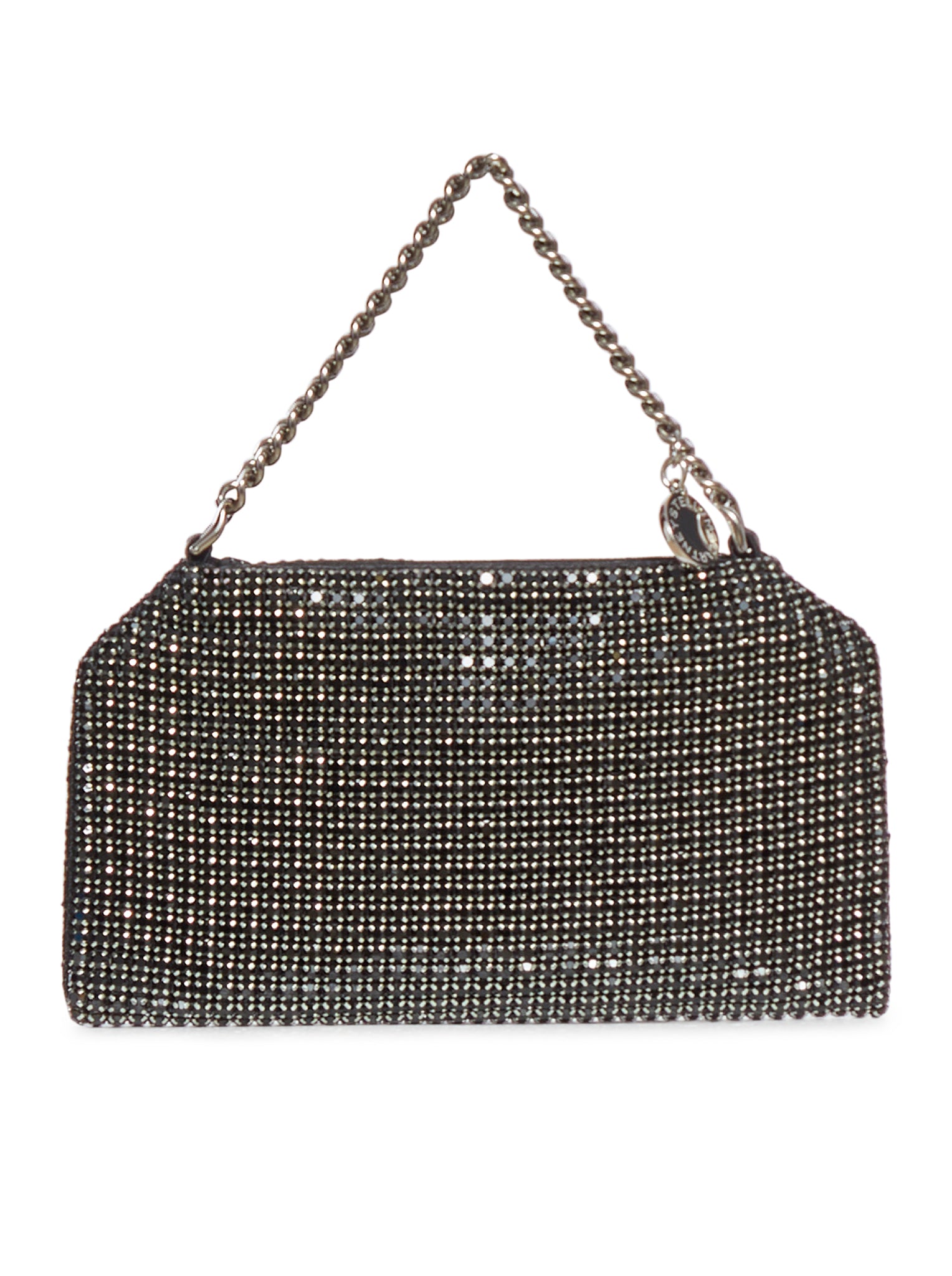 Falabella Crystal Mesh Shoulder Bag for Women - Elegant Beaded Evening Clutch - Perfect for Parties, Weddings & Special Occasions