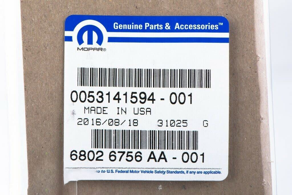 MOPAR OEM Compatible Chrome Emblem Nameplate Badge for 2012-2018 Dodge RAM Power Wagon Tailgate - Perfect for Truck Customization & Off-Road Adventures