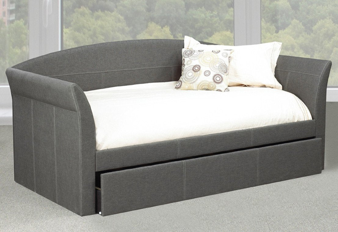 Stylish Day Bed with Trundle & Customization Options - Perfect for Guest Rooms, Small Spaces & Cozy Reading Nooks