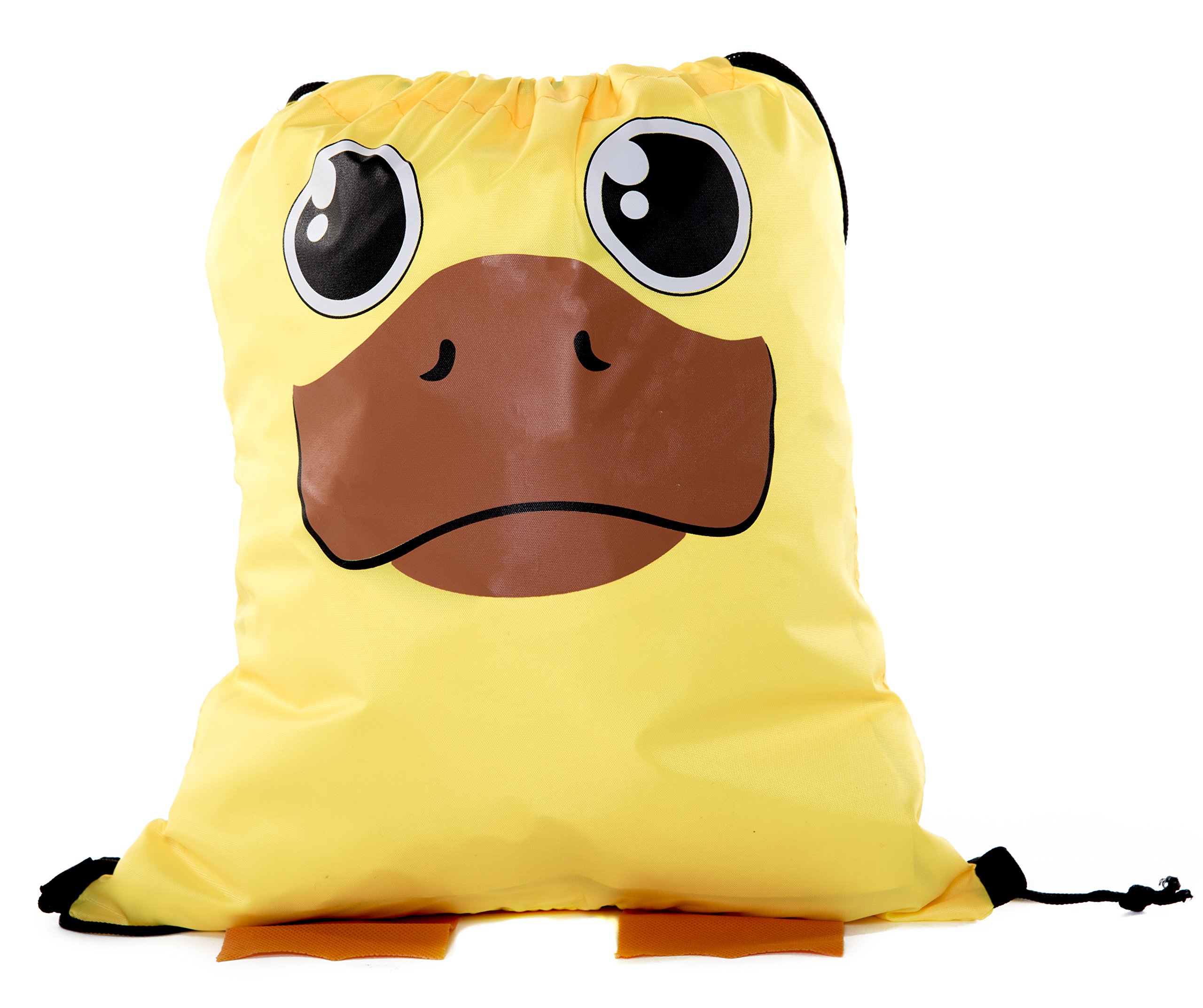 Mato & Hash Kids Animal Drawstring Backpacks - Party Favor Bags for Birthday, Halloween & School Events - Cute Goodie Bags for Boys & Girls Gifts
